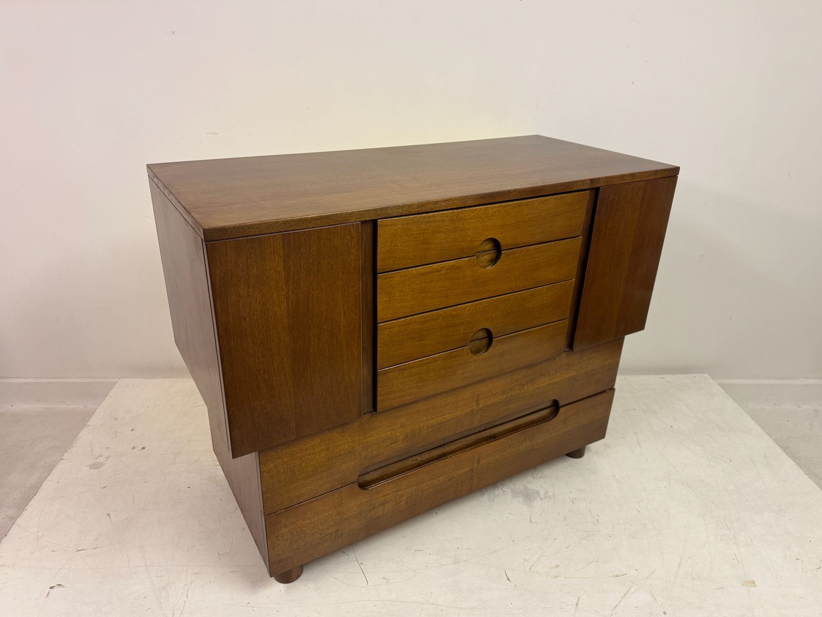 Furniture Serena Cabinet By Giovanni Michelucci For Poltronova 1950s Italy photo