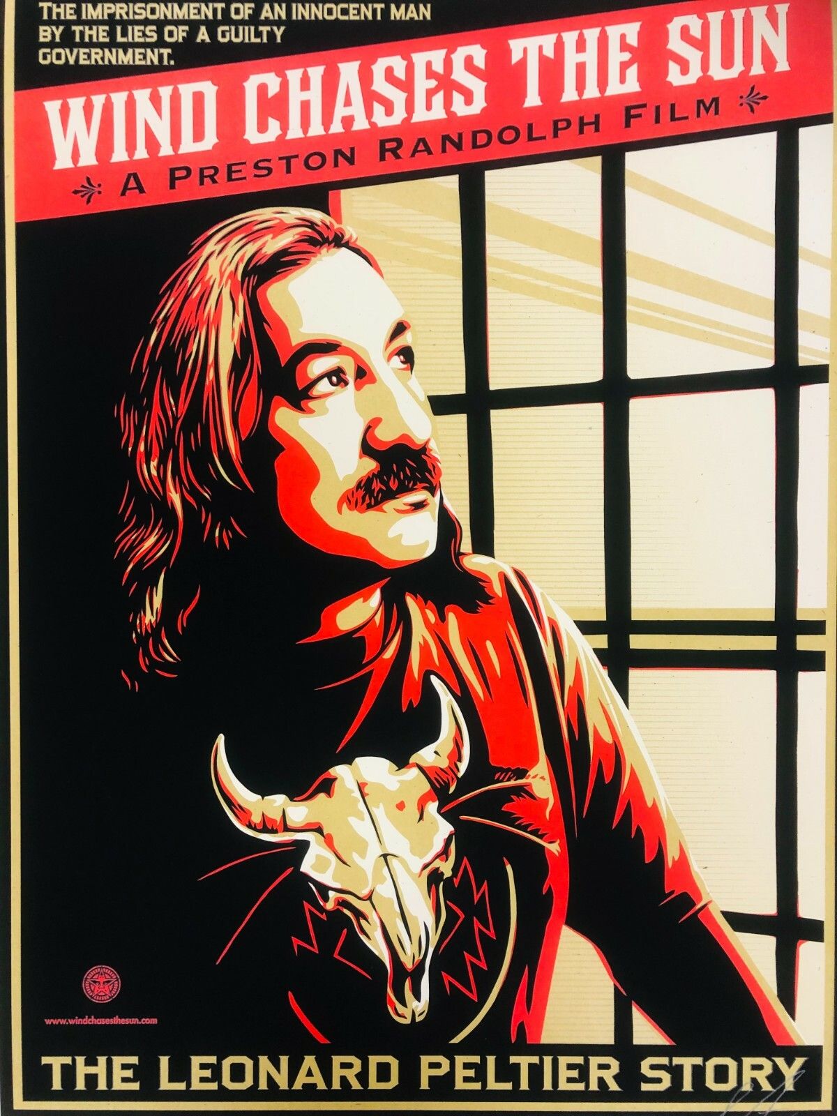 photo for sale Shepard Fairey, 2014 Wind Chases The Sun Original Silkscreen Cm 61.3 X 46