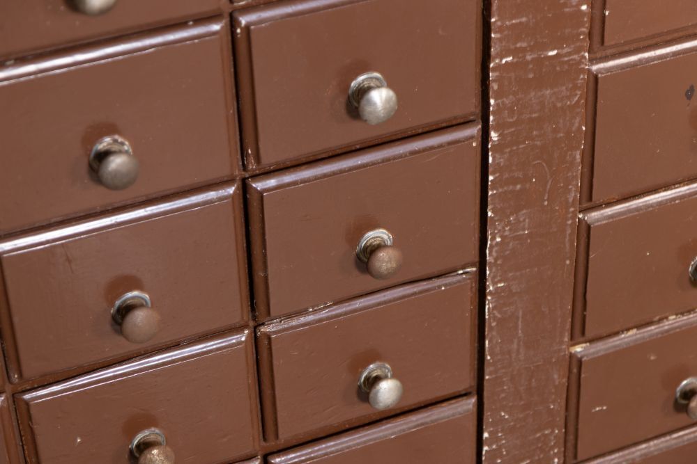 Vintage Multi Drawer Haberdashery photo Furniture