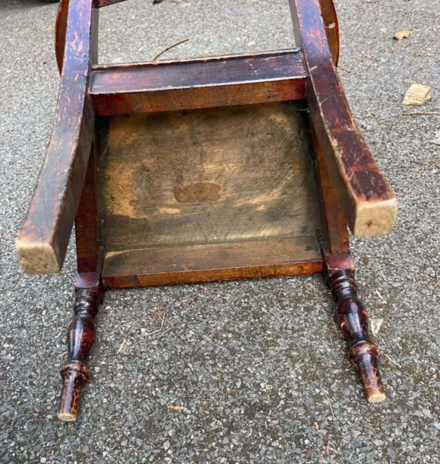 George IV Grained Beechwood Child's Chair photo for sale