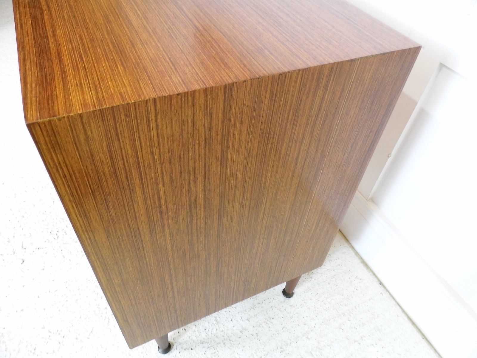 Vintage Retro Meredew Tola Teak Chest Of Drawers 1960s Storage Unit photo vintage
