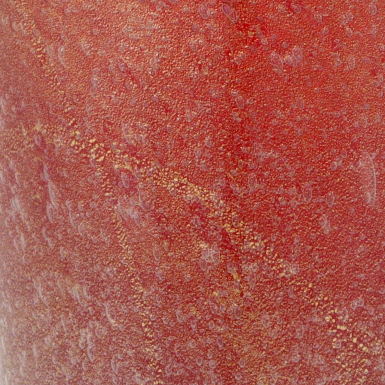 Seguso Murano Italy Mid Century Flavio Poli Pulegoso Vase photo for sale