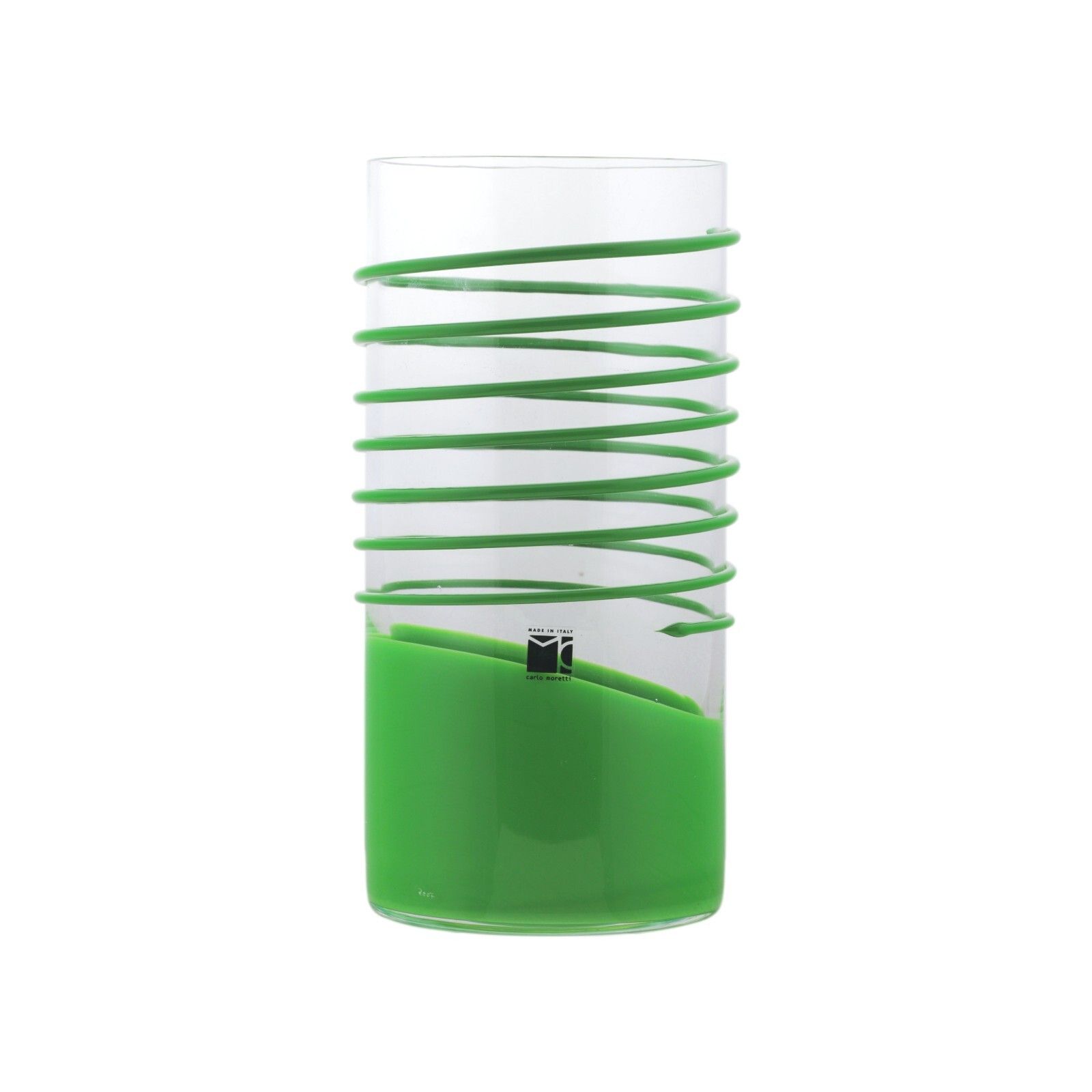 Carlo Moretti Murano Glass Large Sorgente Vase 9" photo furniture