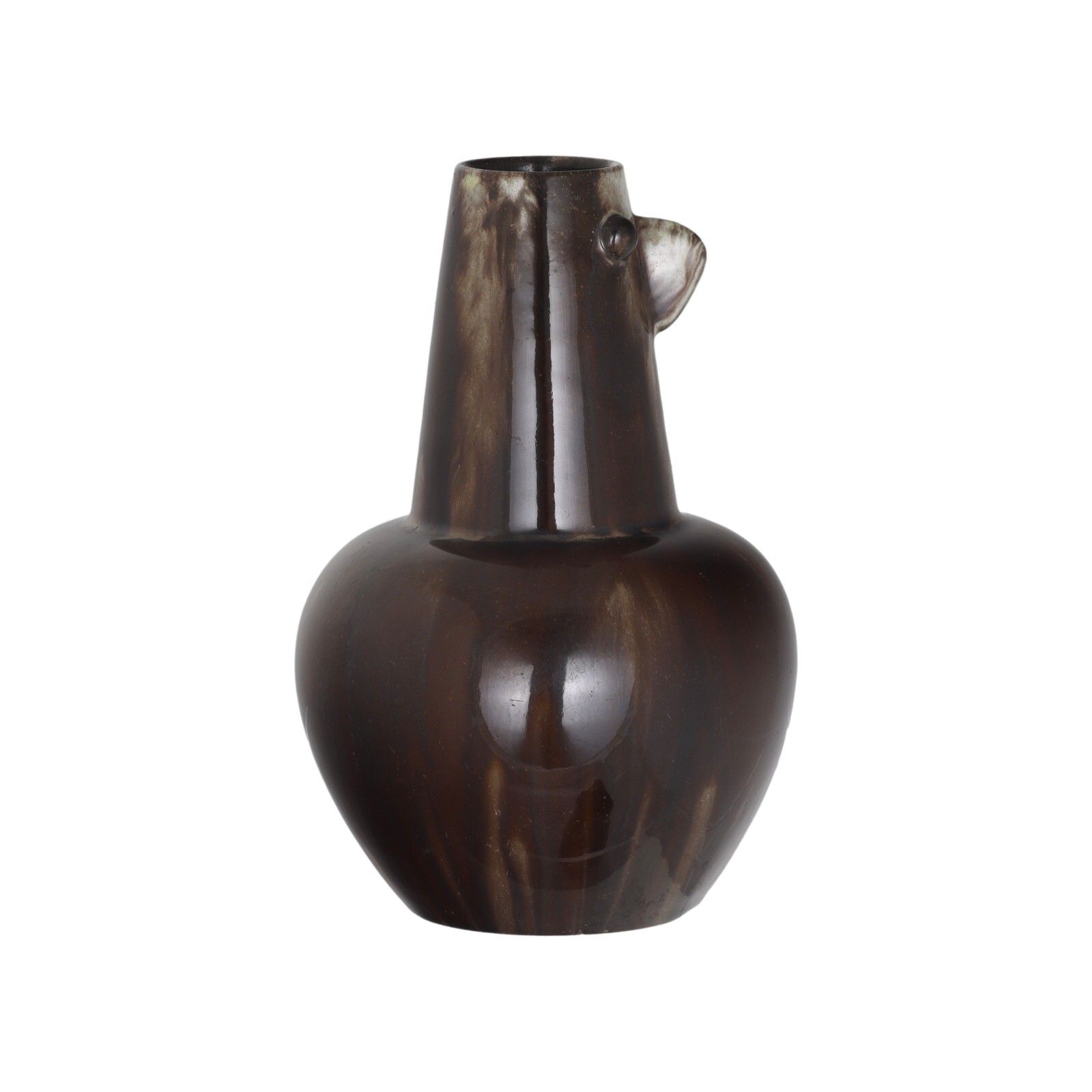 Linthorpe Pottery Rare Christopher Dresser Face Vase photo Home Decor
