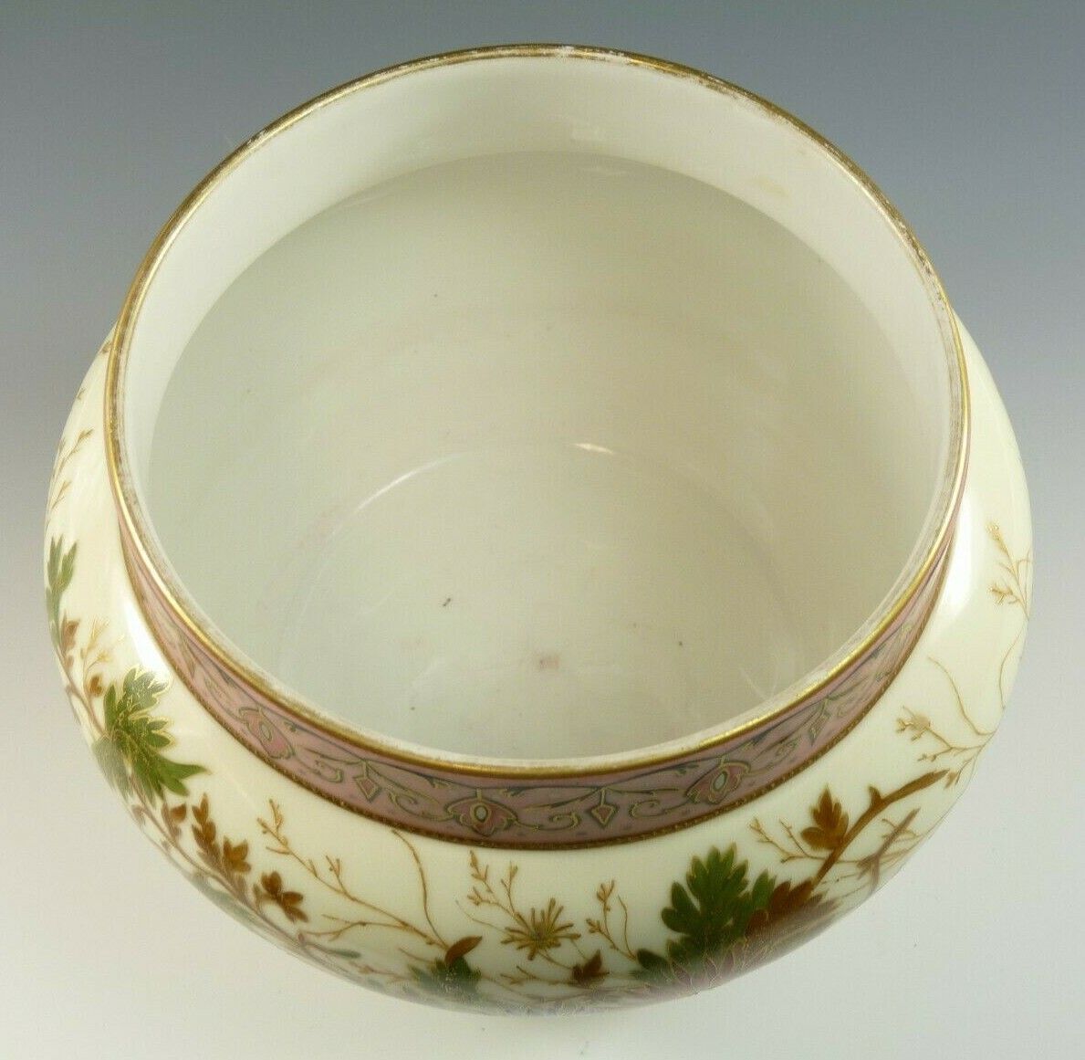 Harrach Glass Art Nouveau Painted Enamelled And Gilded photo vinterior