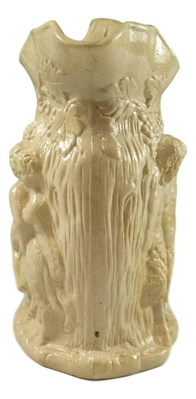 Antique Poss Minton Relief Moulded Jug Silenus & Bacchus 5 1/2" Tall  C1831 photo buy