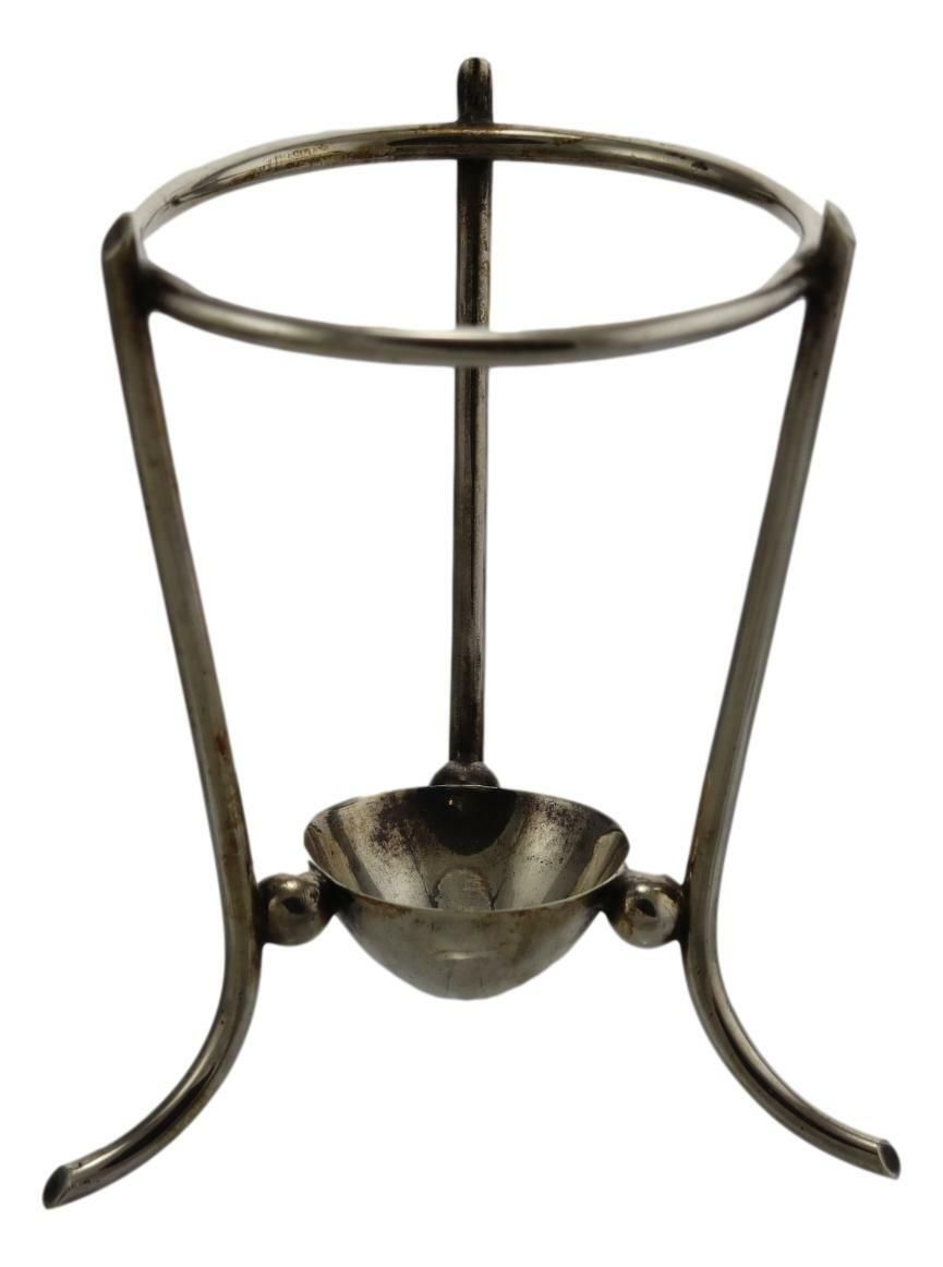 Antique Baccarat French Glass Pink Flash Acid Etched Comport Silver Plate Stand photo for sale