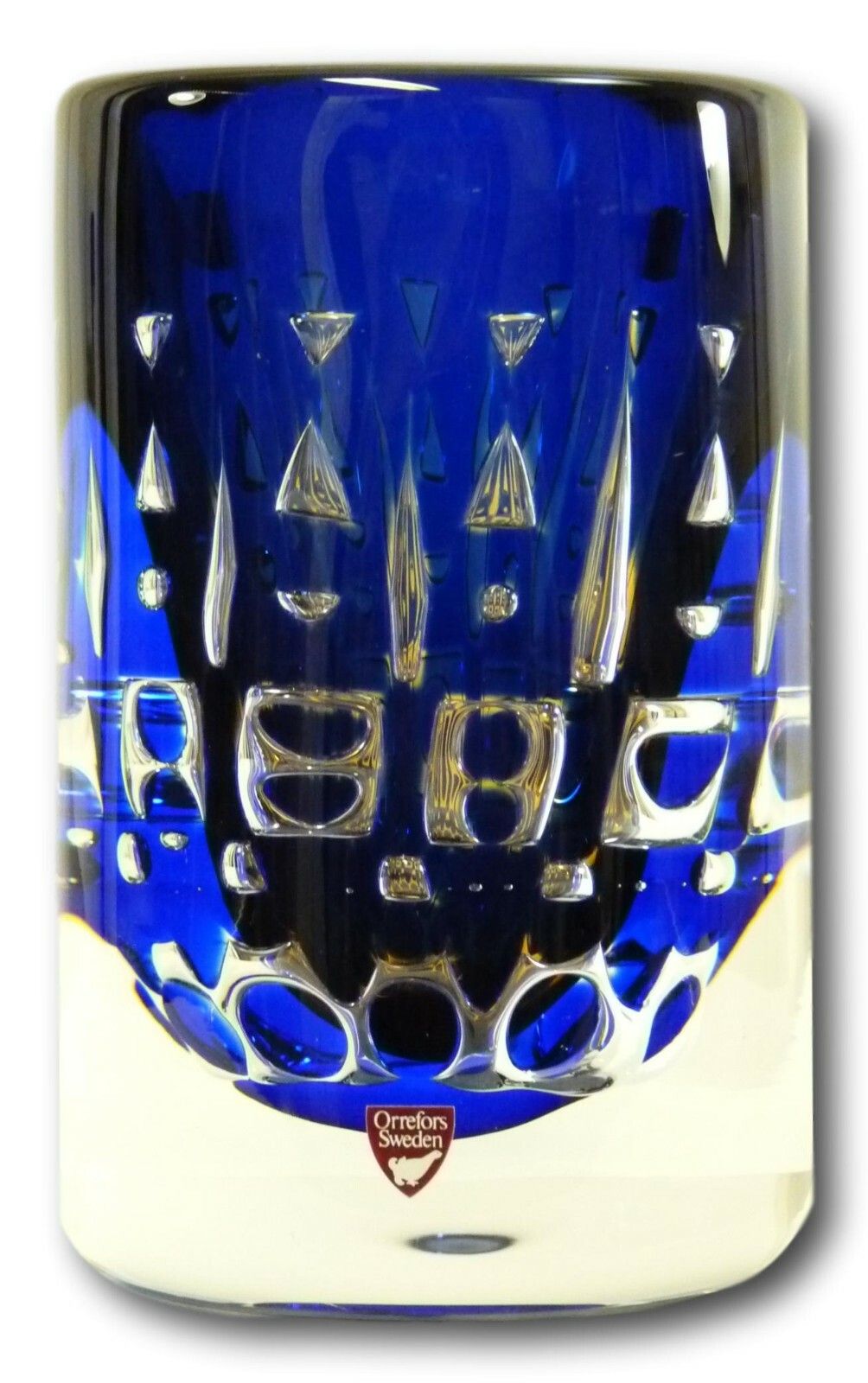 Orrefors Glass Ingeborg Lundin Ariel Vase 7" photo furniture