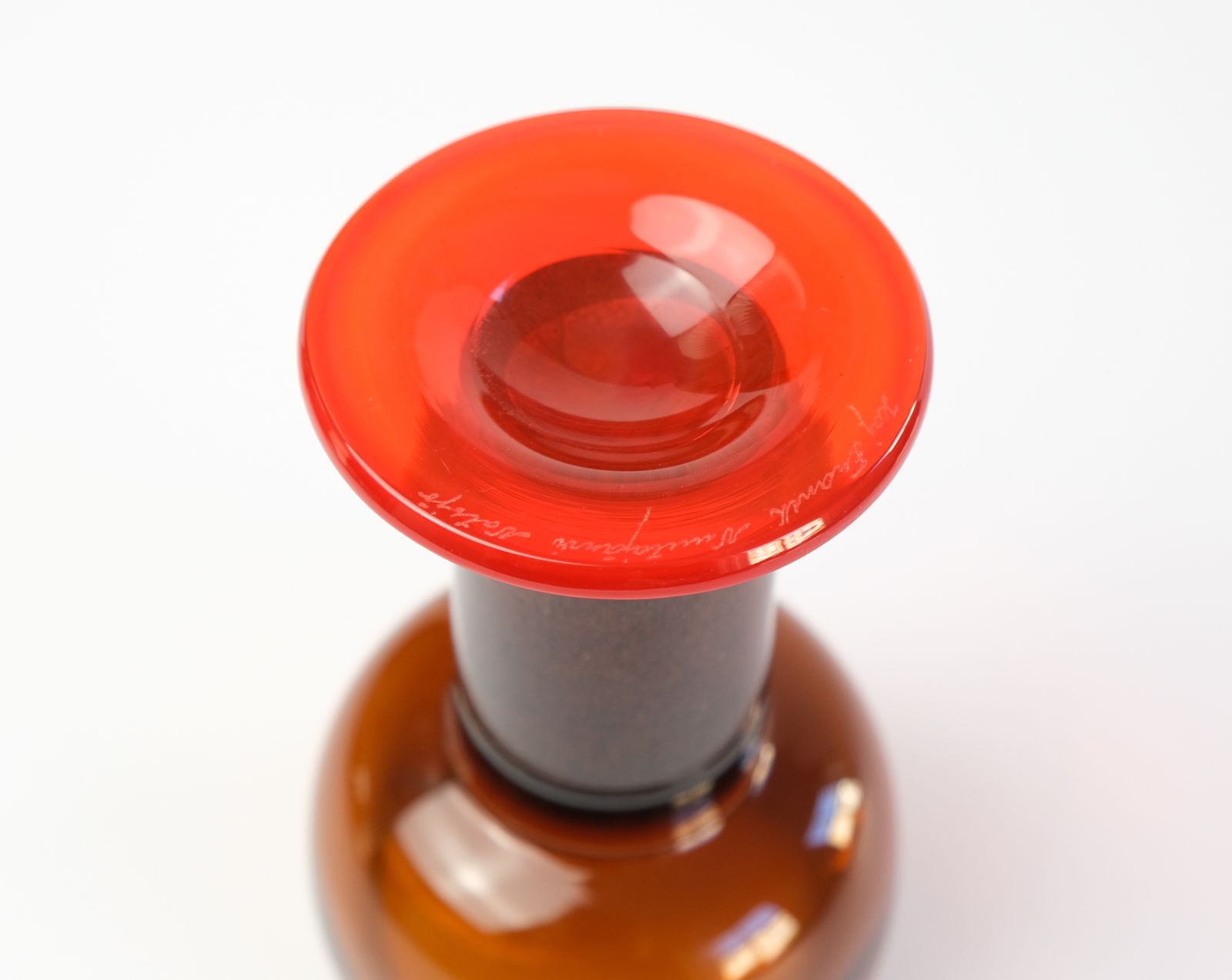 Kaj Franck Model Kf539 "Pokaali" Goblet For Nuutajärvi Notsjö, Circa 1972 photo vintage