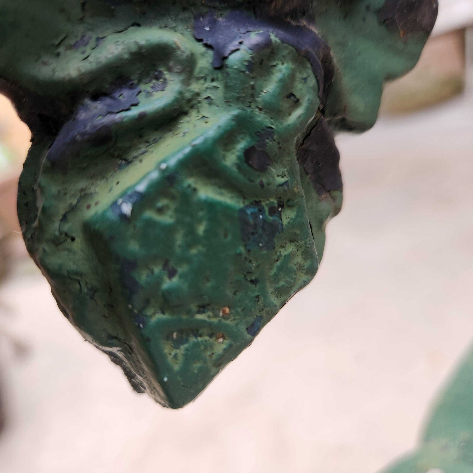 19thc Antique Original Coalbrookdale Dog And Serpent Cast Iron Garden Bench photo vintage