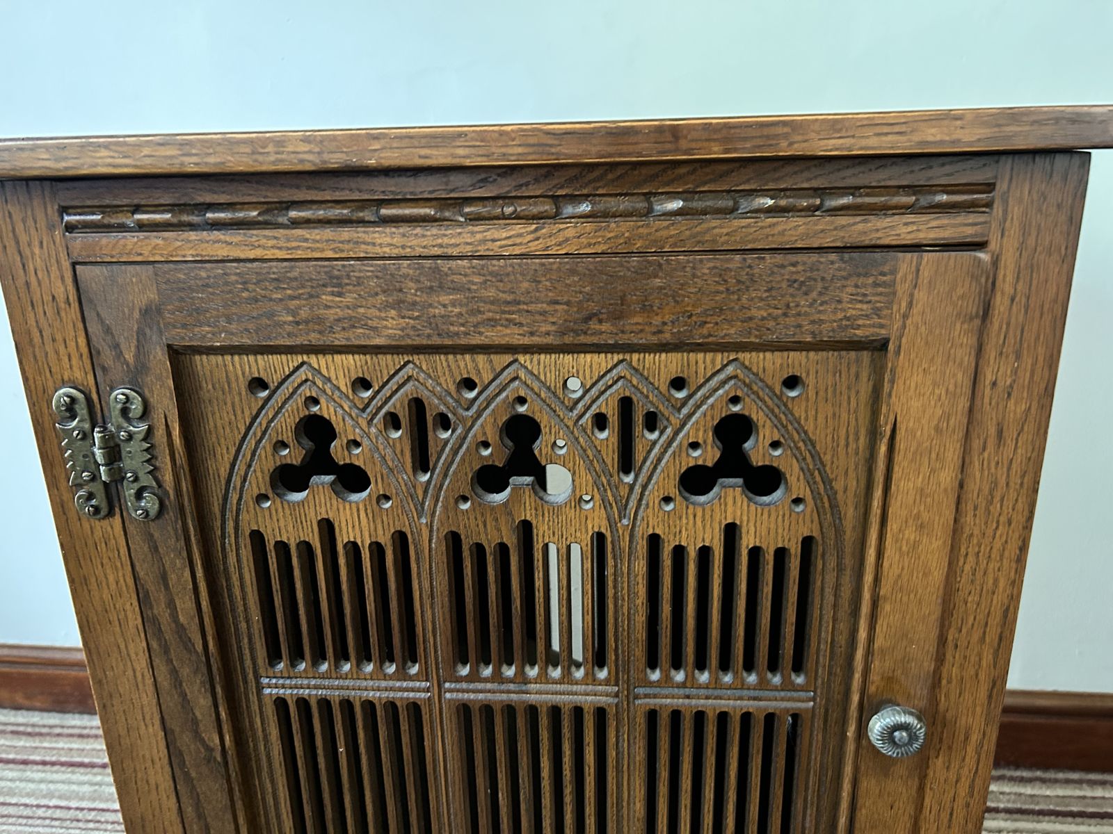 Old Charm Beautiful  Solid Wood Cabinet By Woodbros   Design Inspired From The Tudor And Elizabethan Era photo for sale