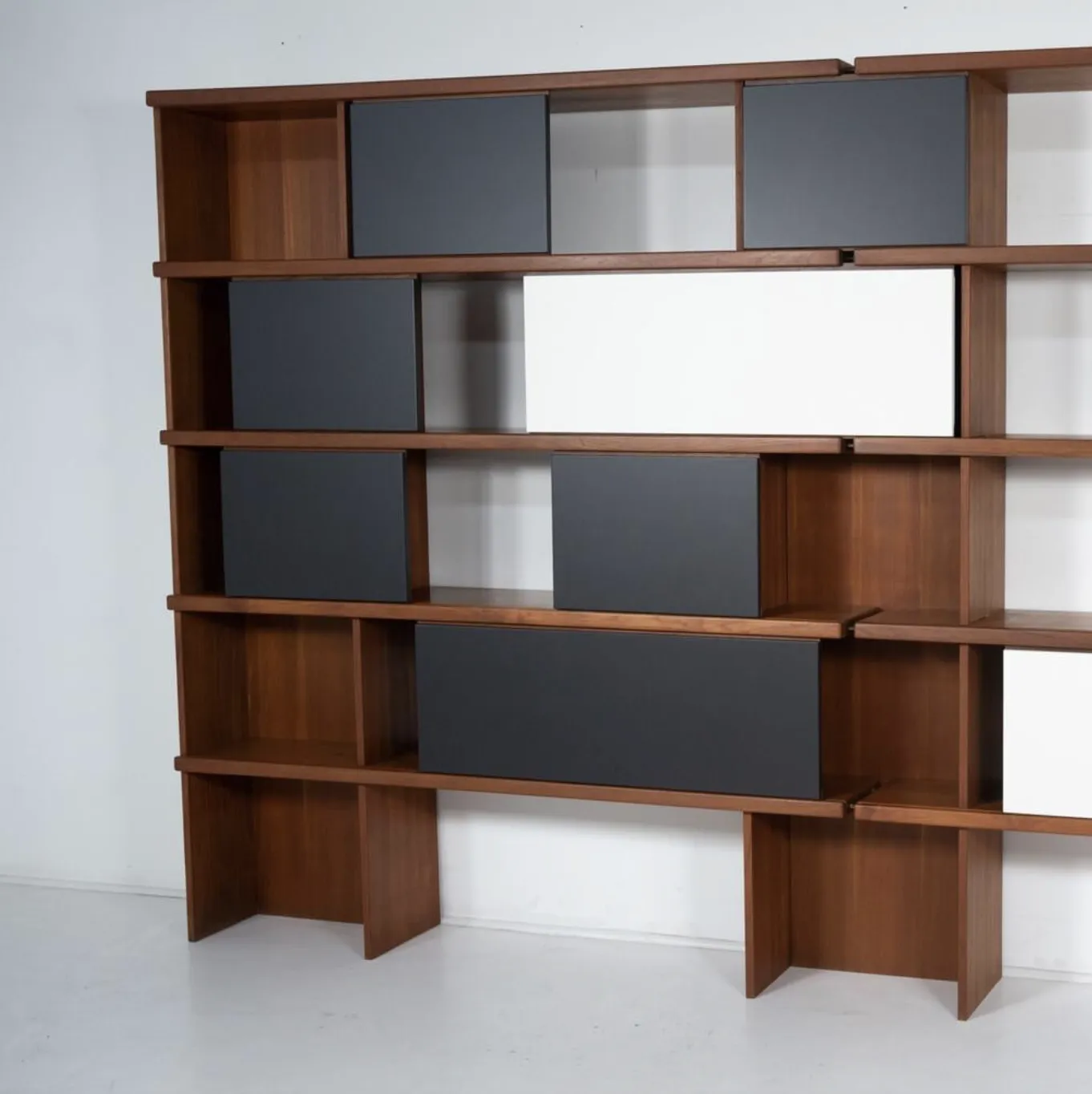 47000.0 Mid Century Bookcase By Ilmari Tapiovaara, La Permanente Mobili Cantu, 1950s photo