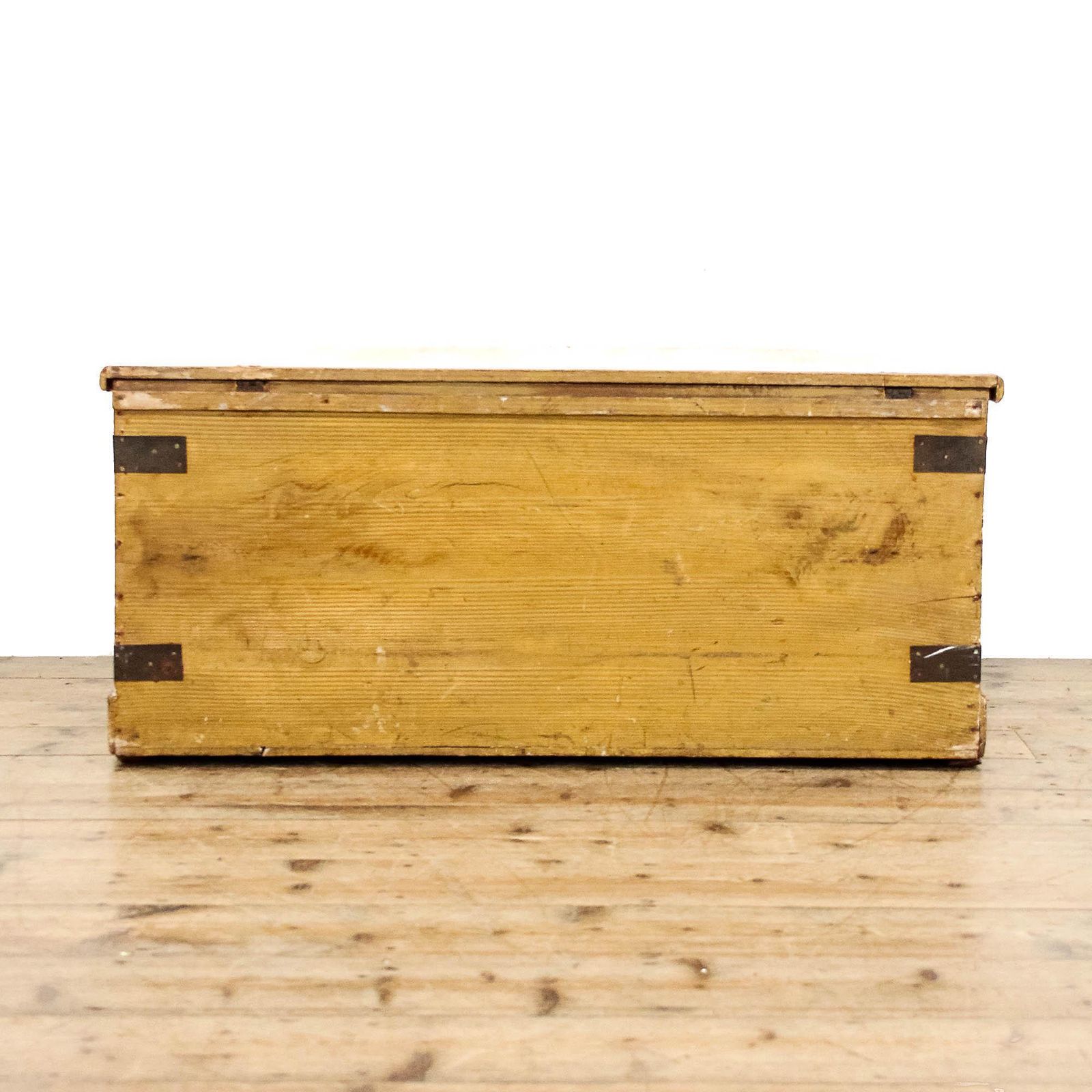Antique Victorian Pine Trunk | Antique Furniture | Antique Trunk | Antique Storage | Pine Trunks | Blanket photo Furniture