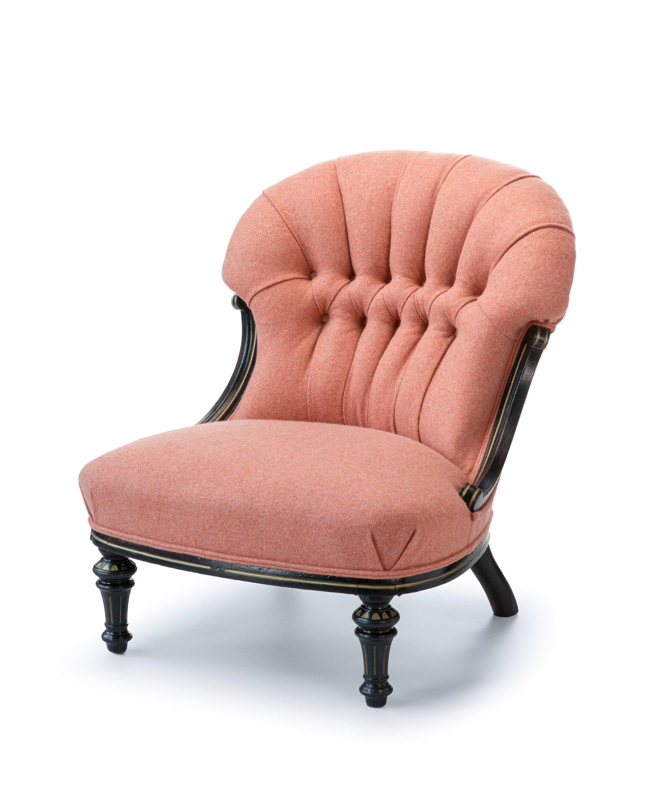 Victorian Parlour Chair (Fully Reupholstered)