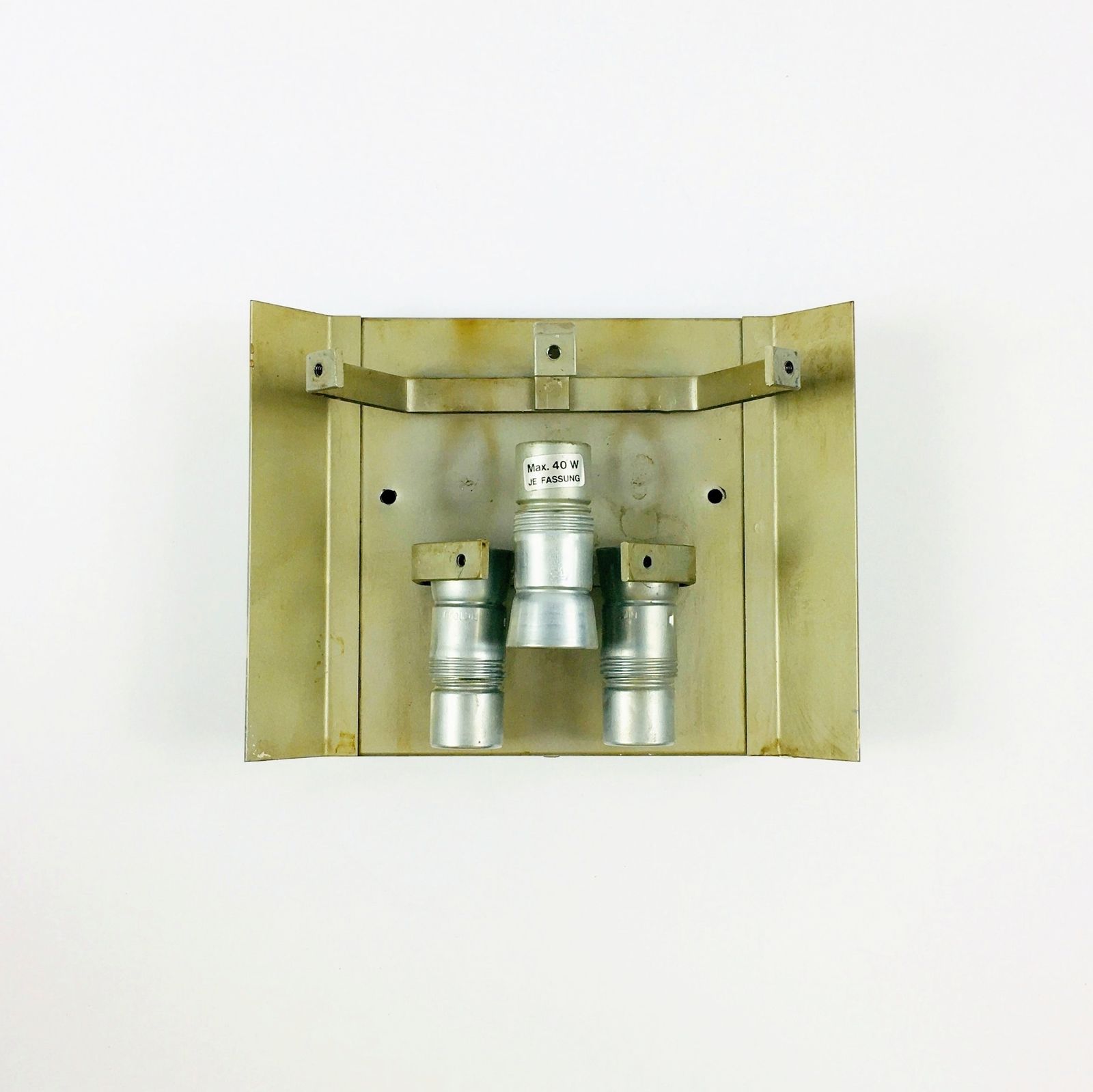 photo furniture Pair Of Mid Century Ice Glass Wall Lamps By J.T. Kalmar For Kalmar Franken, Austria, 1960s