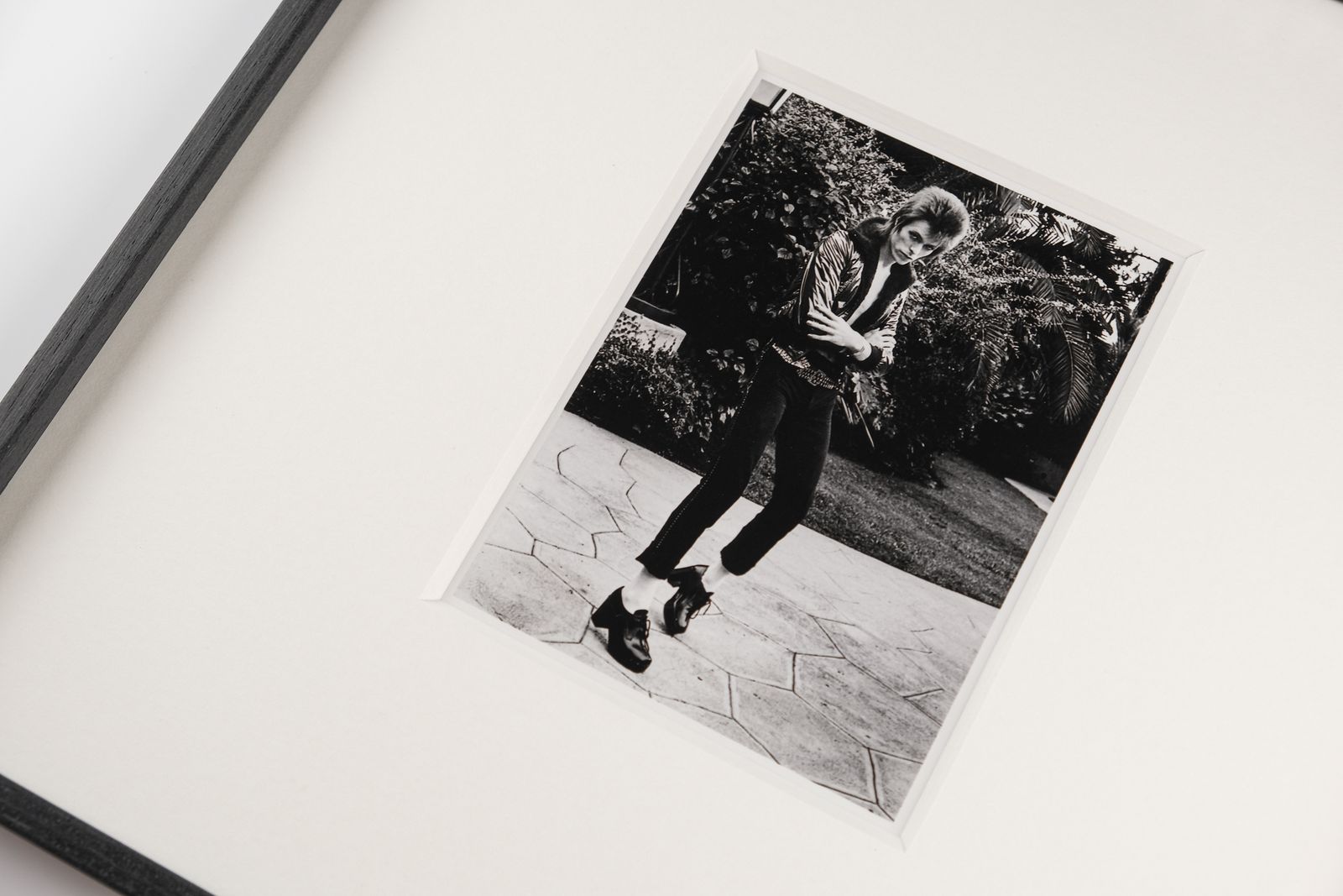 Signed Mick Rock “David Bowie, Beverly Hills Hotel. 1972" Magnum Print, 2019 photo vintage