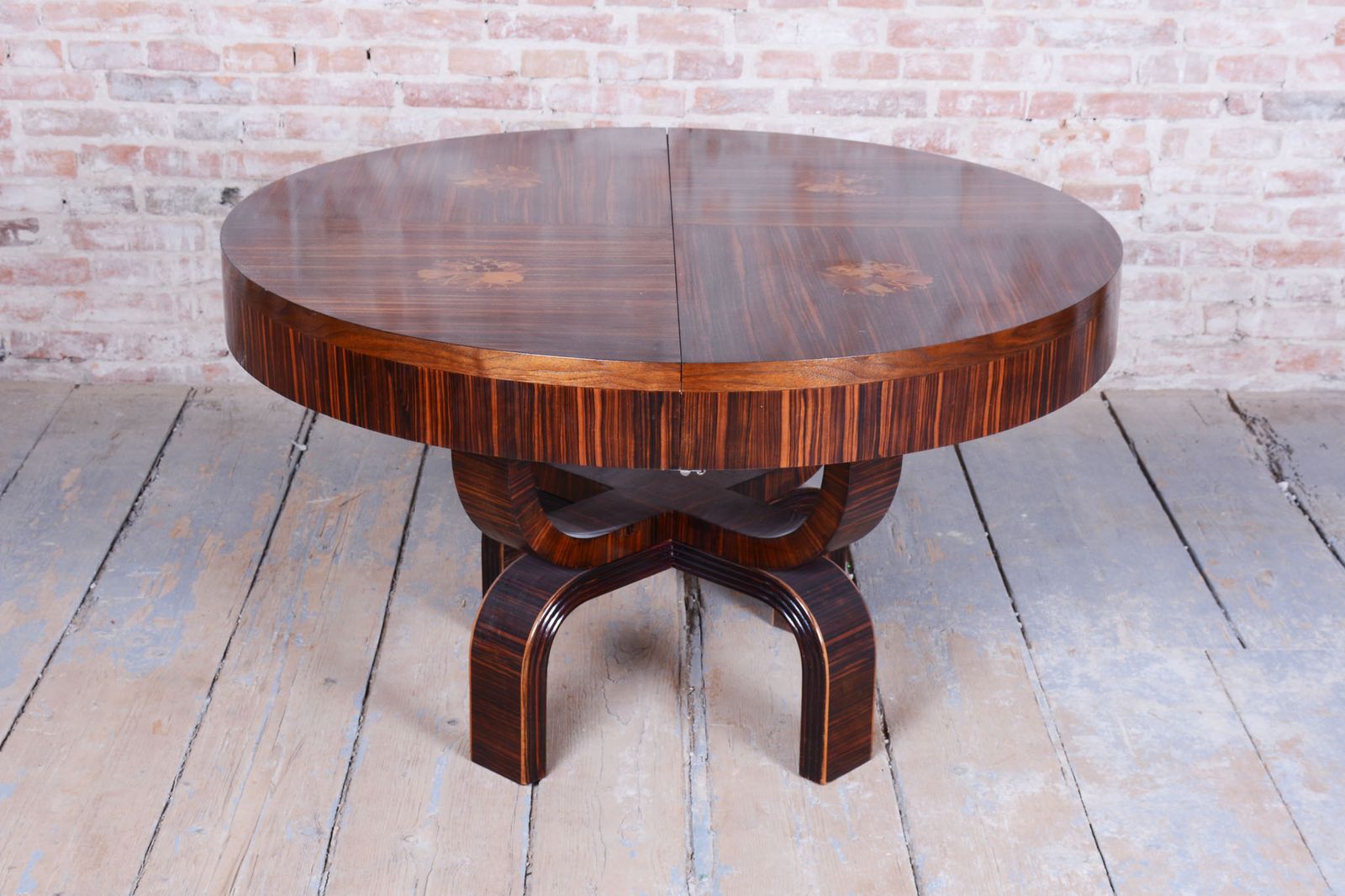 Restored Art Deco Extendable Table, By P. Follot, Ecole Boulle, France, 1920s photo furniture