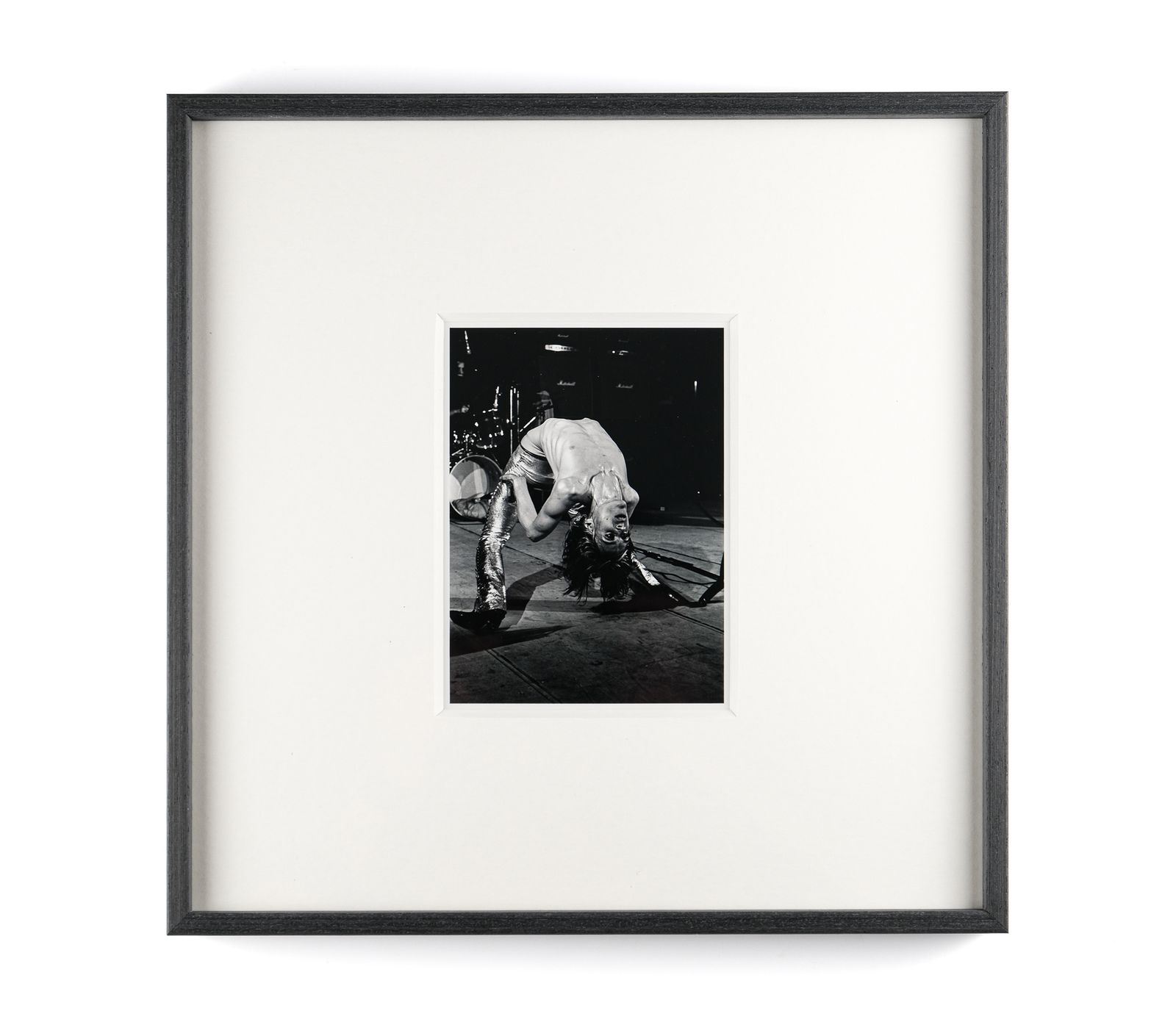 Signed Mick Rock “Iggy Pop, La Scala, London, 1972" Magnum Print, 2020 photo furniture