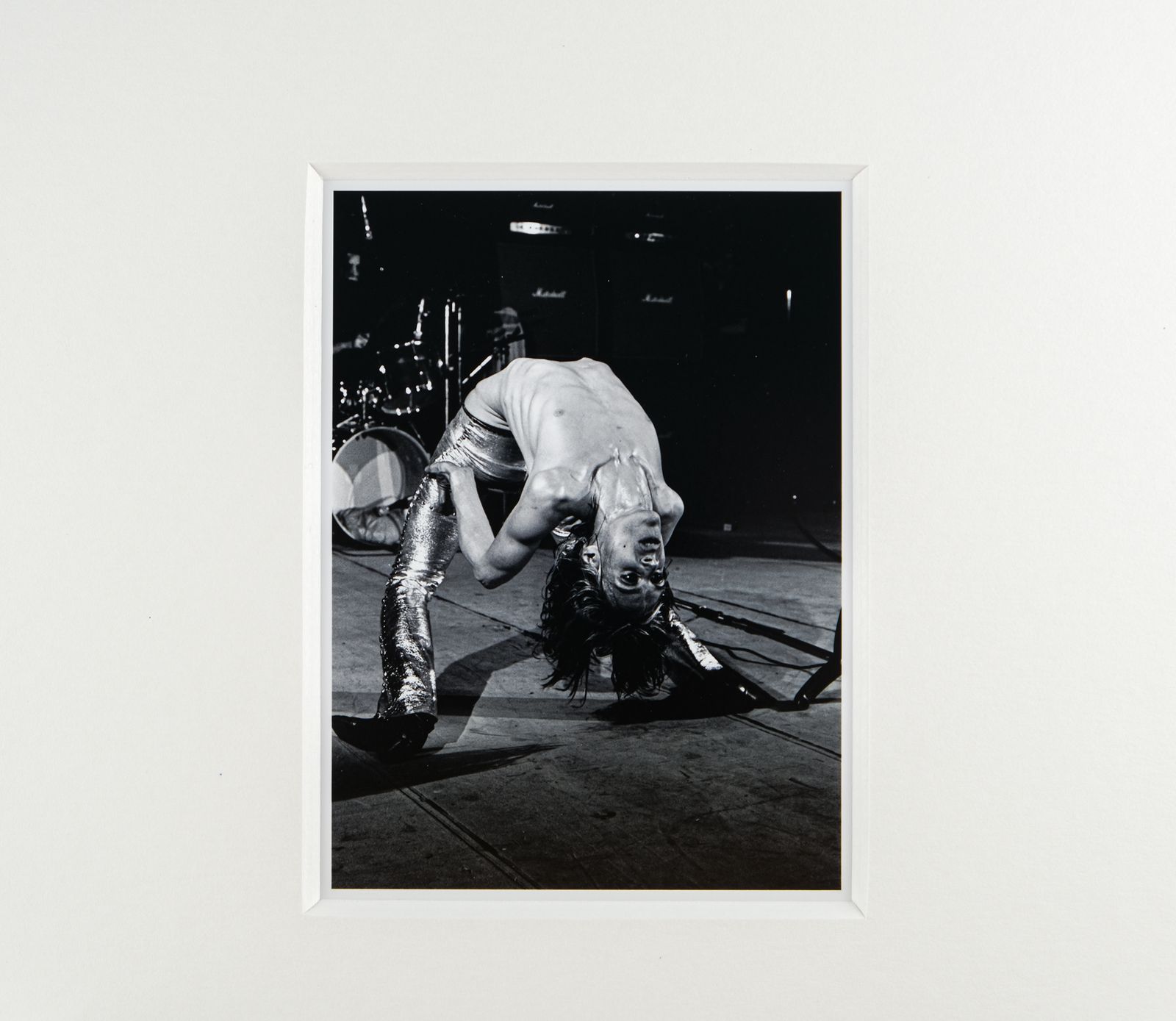 Signed Mick Rock “Iggy Pop, La Scala, London, 1972" Magnum Print, 2020 photo Art