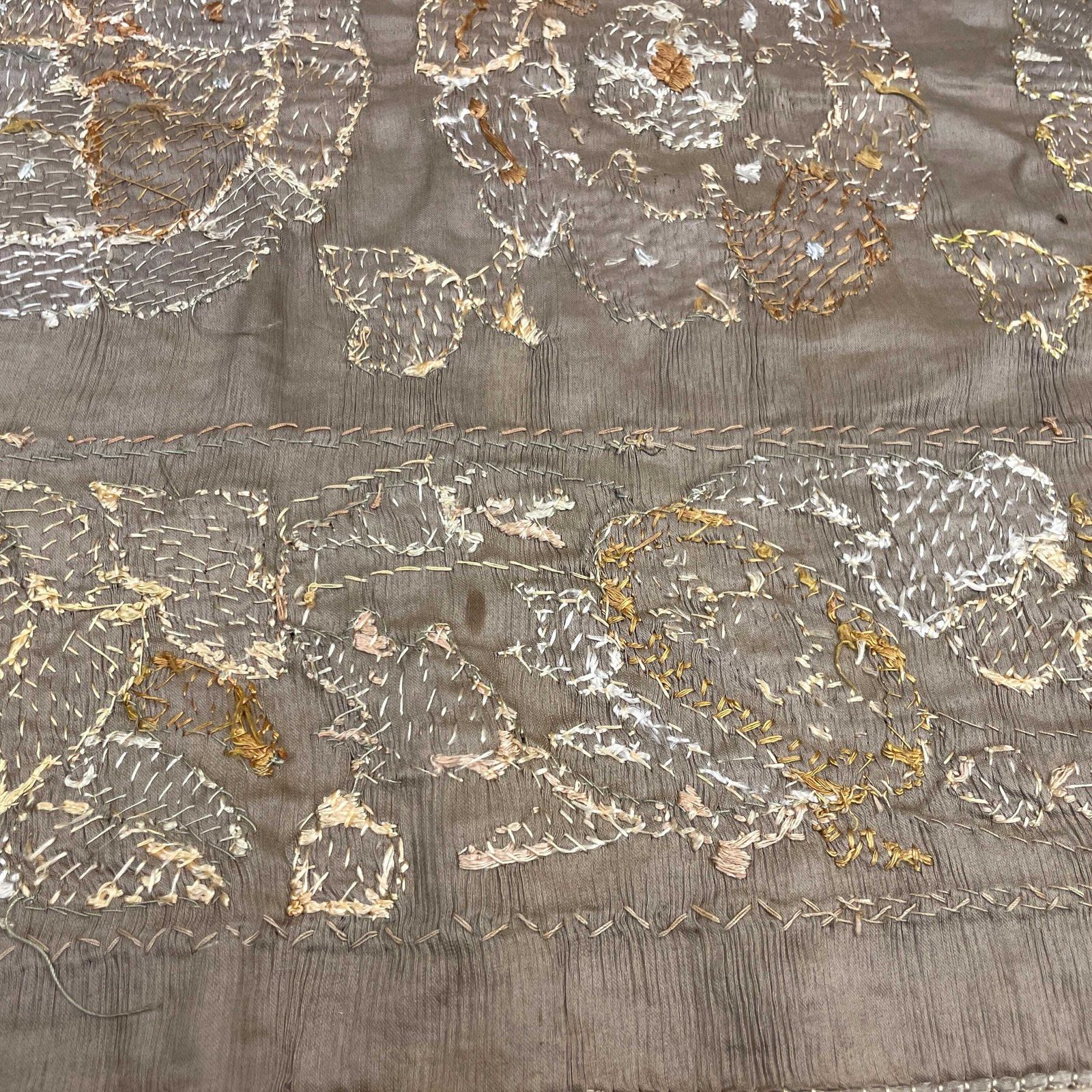 photo furniture Antique Hand Embroidered Table Runner Furniture Cover Silk Vintage 50x164cm Wall Hanging Mat Rectangle Fabric Upholstery Handmade Textile