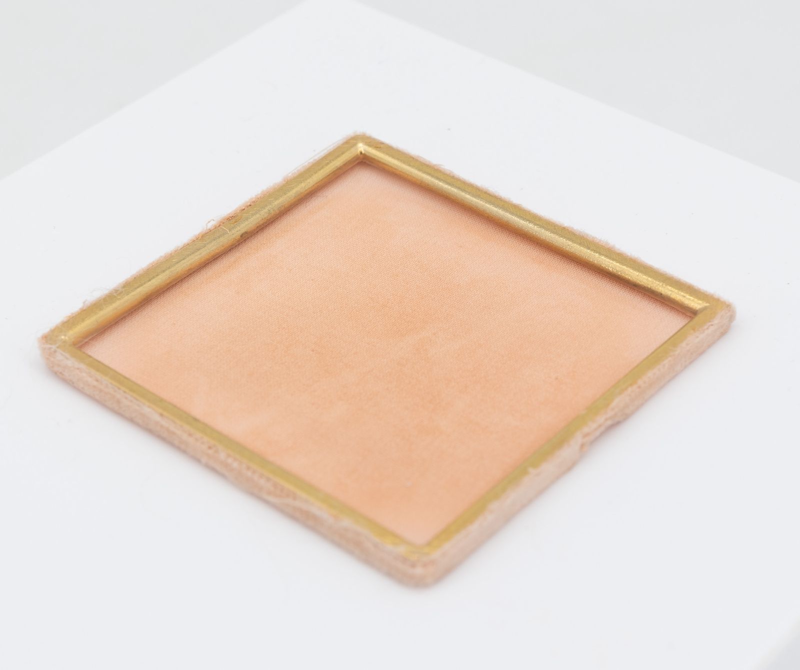 Elizabeth II Sterling Silver & Rose Gold Compact By Garrard And Co Hallmarked 1956 Mid Century photo vintage