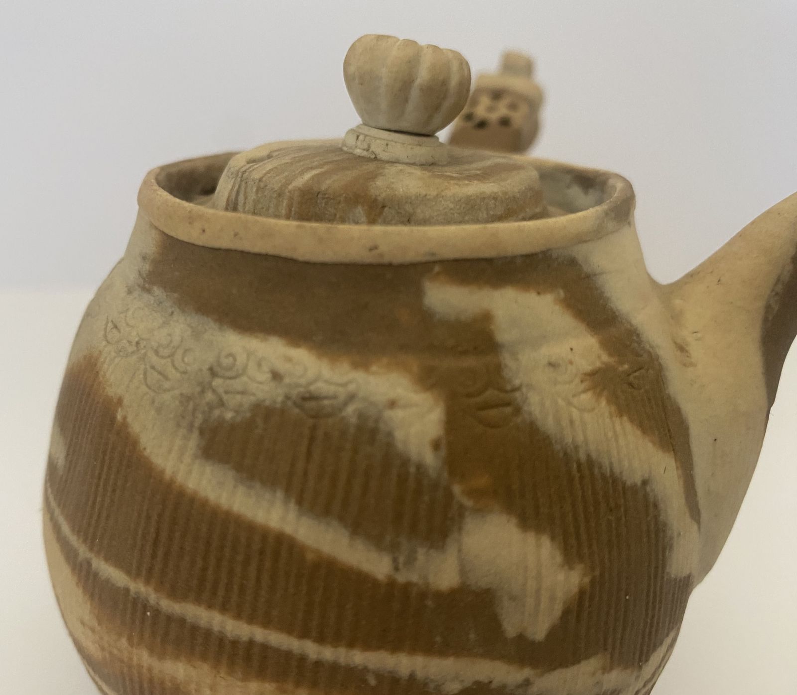 Antique, Taisho Period, Japanese Banko Ware Teapot photo 75.0