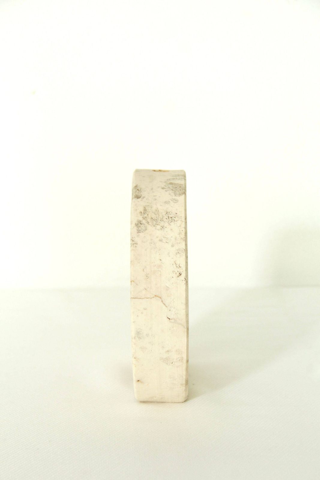 Geometria, Modernist Travertine Sculpture / Vase By Enzo Mari For F.Lli Manelli, Italy, 1970s photo 469.0