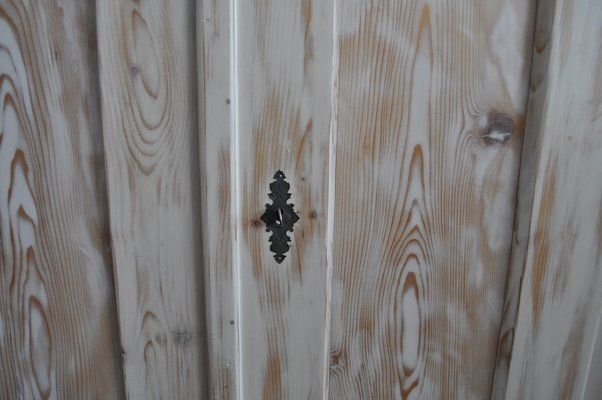 photo for sale Painted Double Wardrobe In Wood