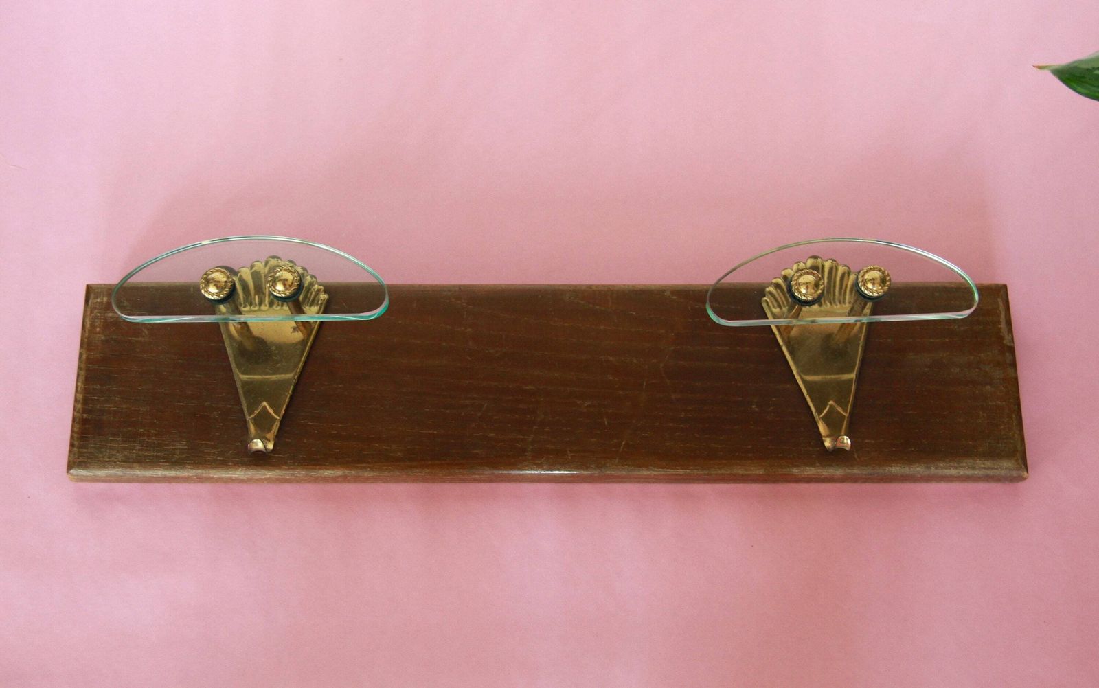 Crema, Antique Mid Century Coat Rack, Italy, 1940s photo furniture
