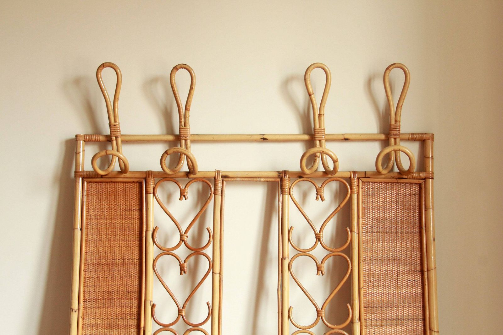 Gianni, Mid Century Entryway Wall Coat Rack, Italy, 1960s photo Furniture