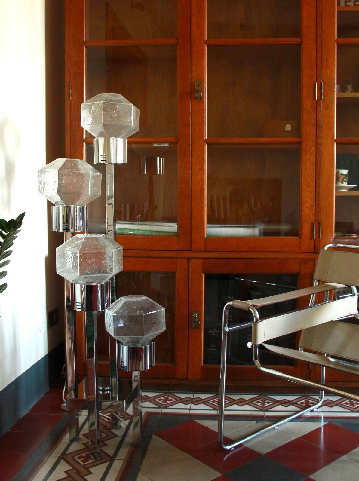 Ventiquattro, Vintage Space Age Floor Lamp By Sciolari, Italy, 1970s photo buy