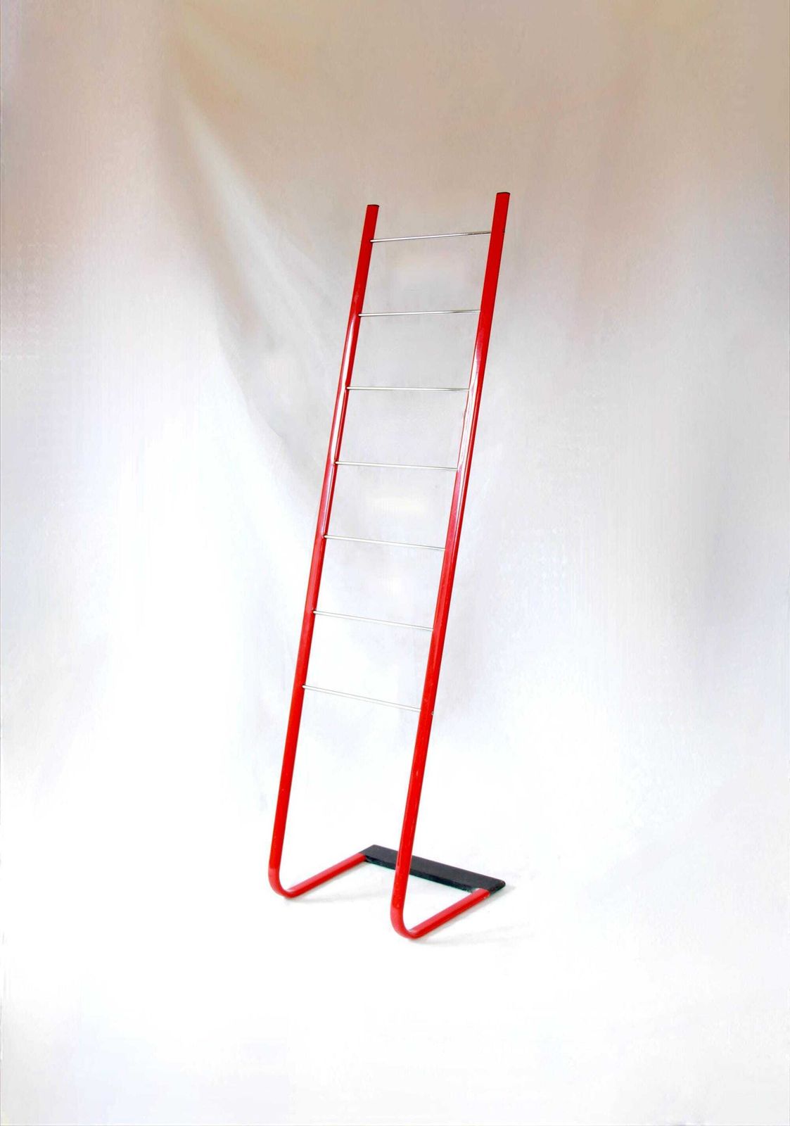 Scaletta, Vintage Postmodern Pop Towel Rack / Ladder, Italy, 1980s