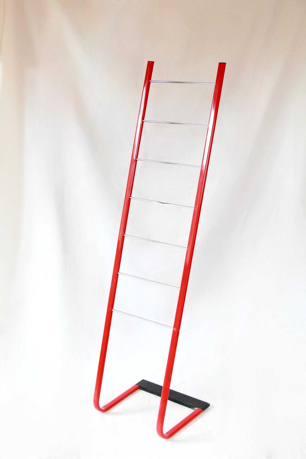 Scaletta, Vintage Postmodern Pop Towel Rack / Ladder, Italy, 1980s photo furniture