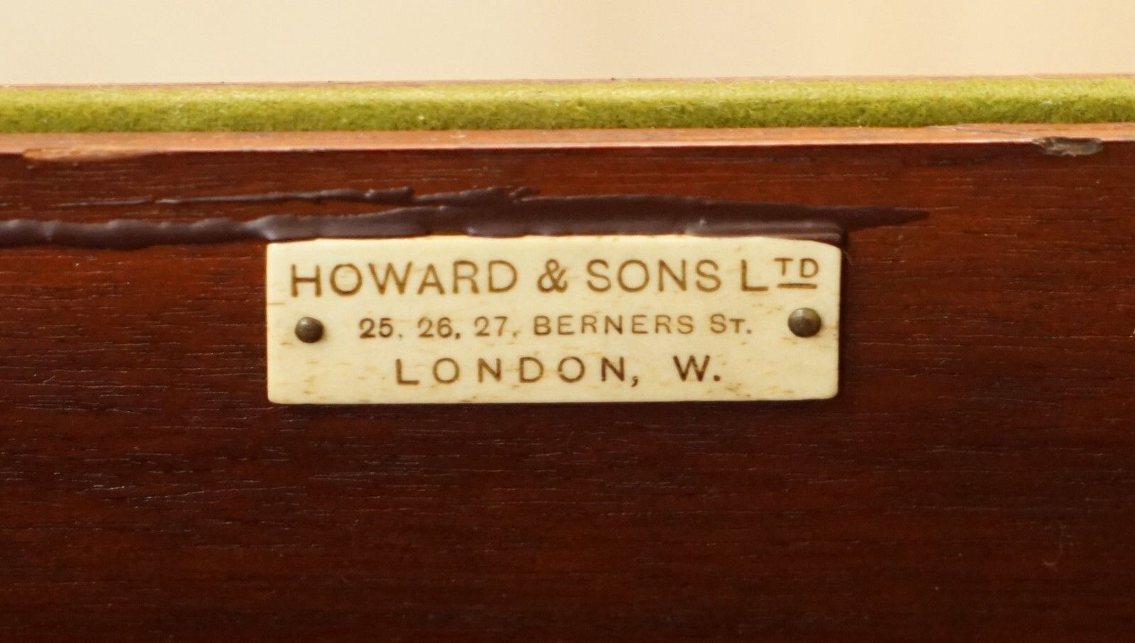 Editors Choice Antique Howard & Son's Sheraton Revival Games Cards Side Table photo furniture