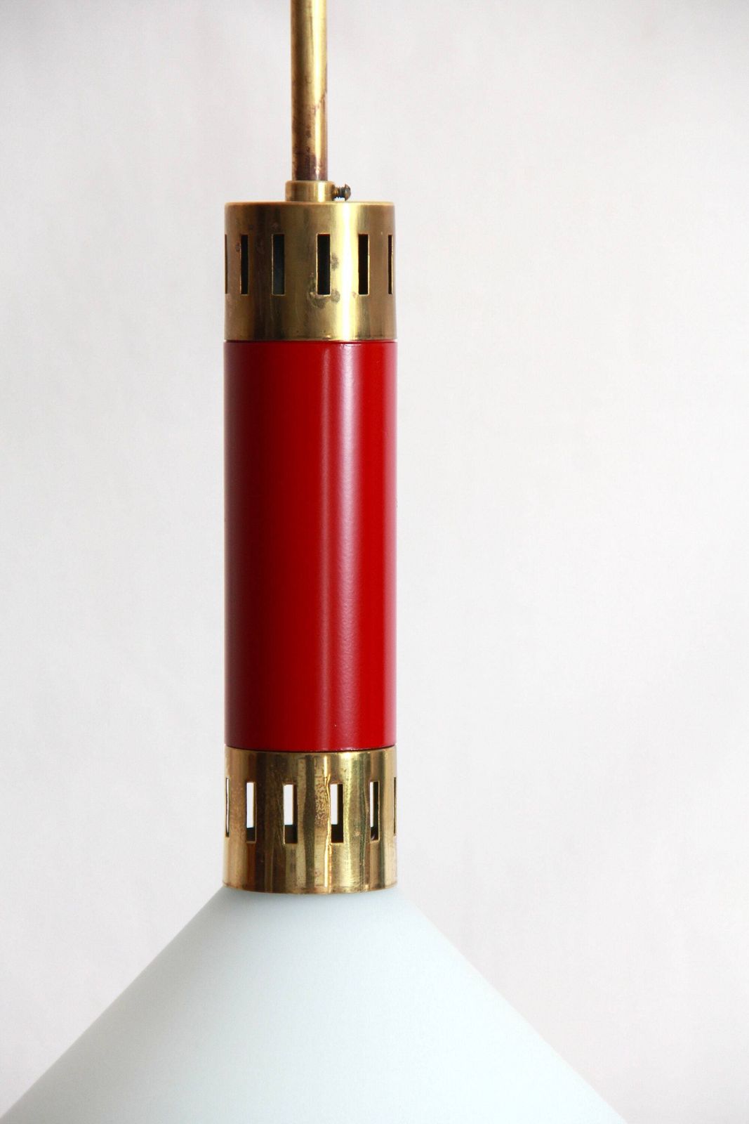 Grazia, Mid Century Ceiling Lamp, Italy, 1950s photo Lighting