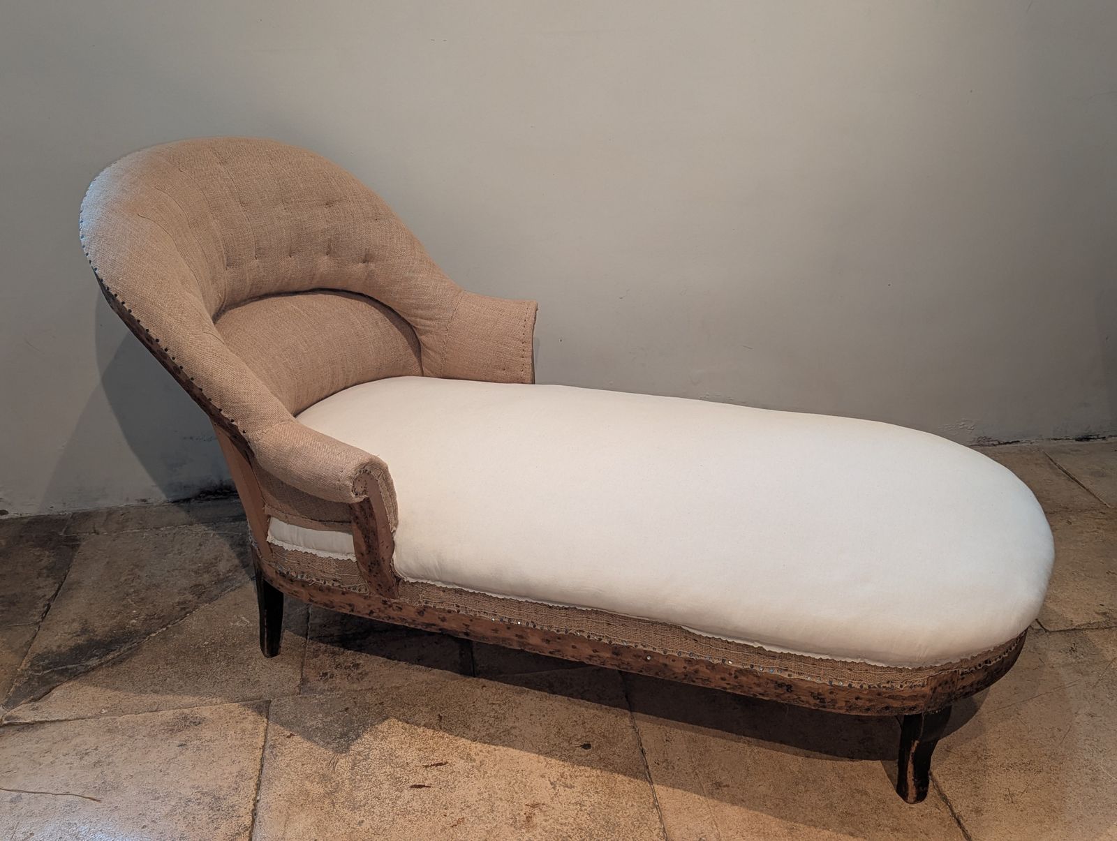19th Century French Chaise Longue