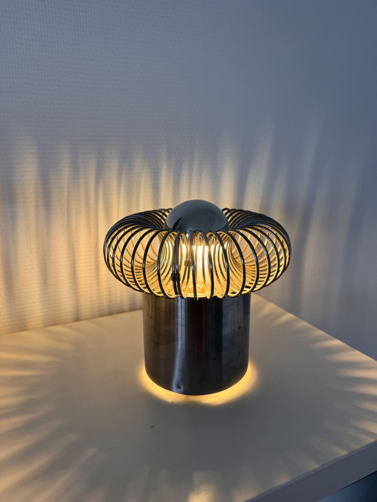 Table Lamp Called Spring By Philippe Rogier photo vintage