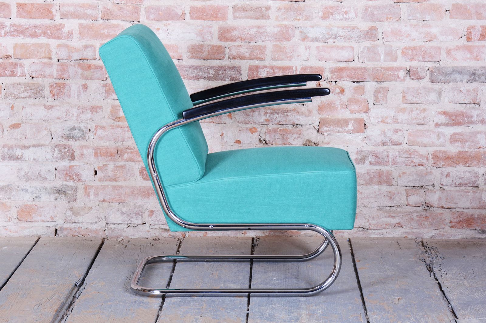 Pair Of Restored Bauhaus Armchairs, By W. Gispen, Mücke Melder, Czech, 1930s photo Furniture