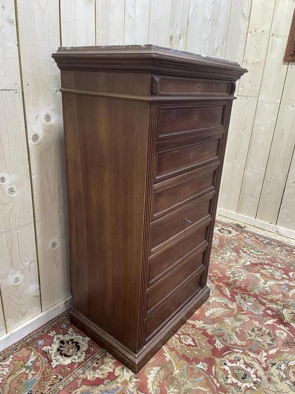 Meuble De Rangement   Coffre Fort  En Semainier De Style Napoléon III photo Furniture