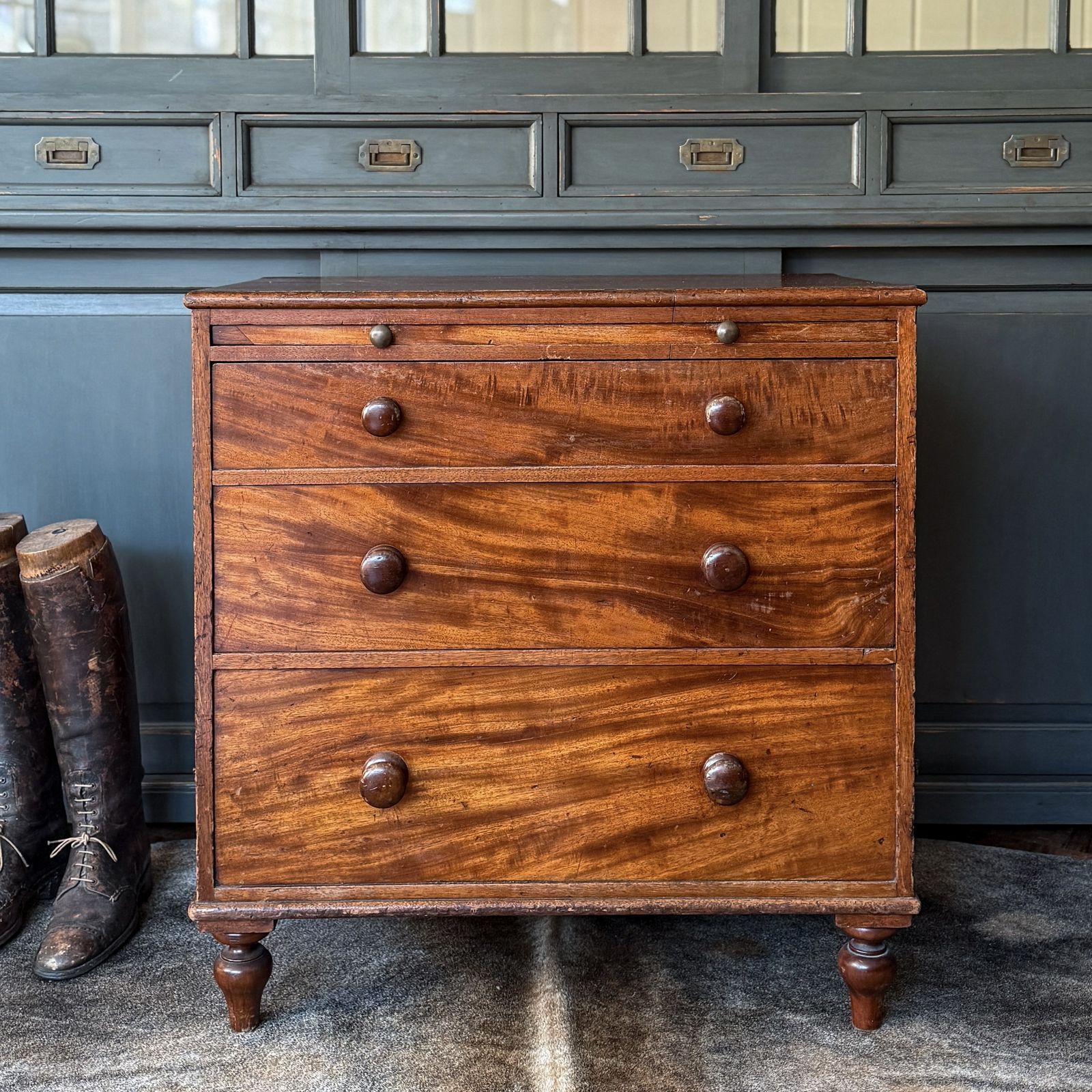19th Century Mahogany Dressing Chest photo furniture