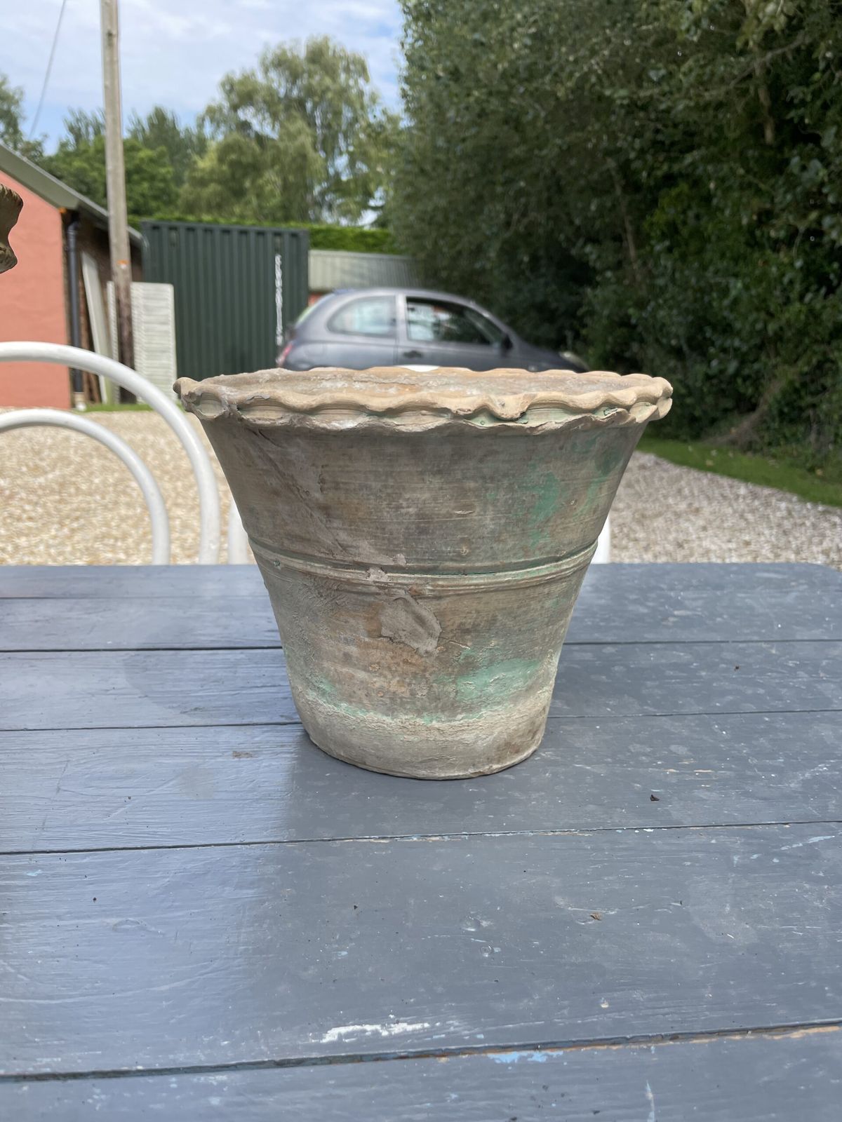 Collection Of Early Italian Terracotta Pots. photo buy