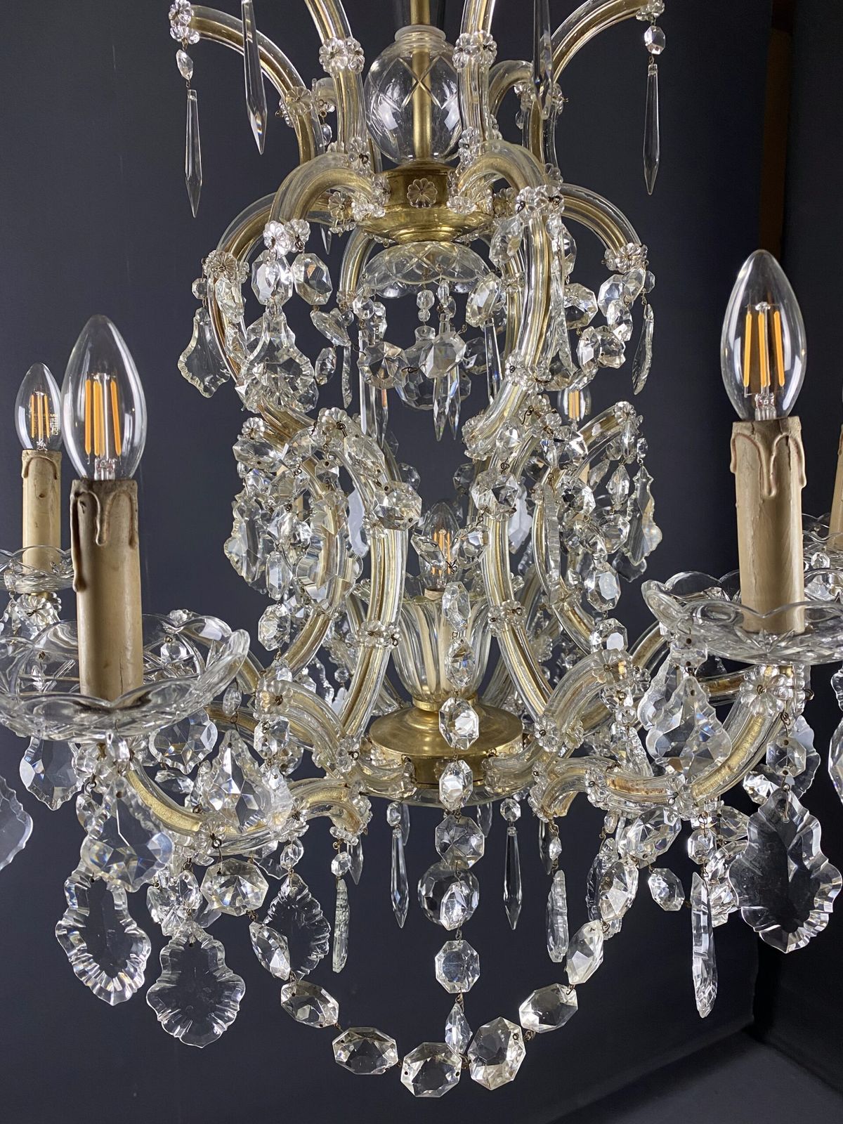Italian Marie Therese Florentine Chandelier photo for sale