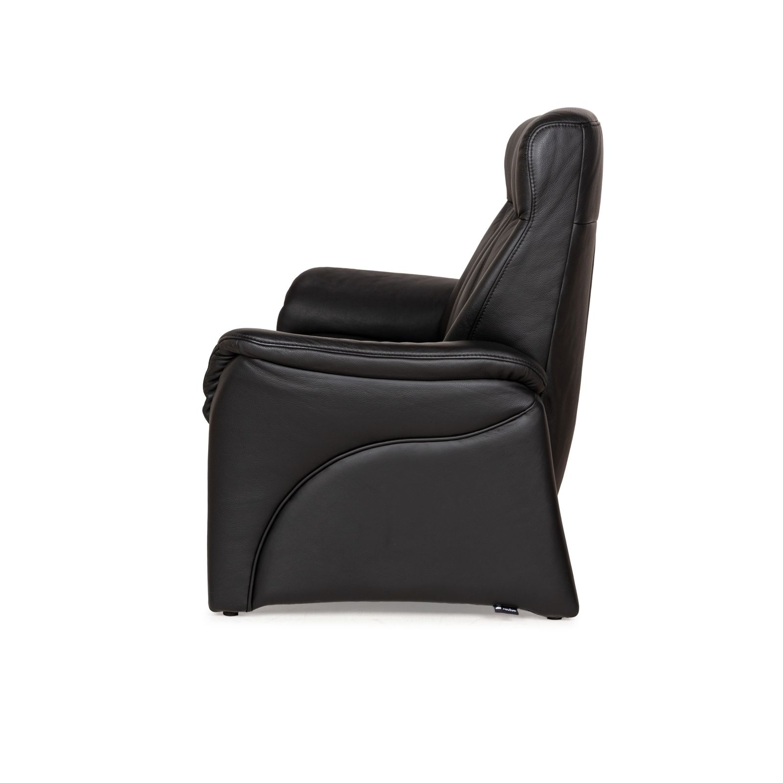 Mobilier Canapé 2 places Himolla Cumuly en cuir noir photo