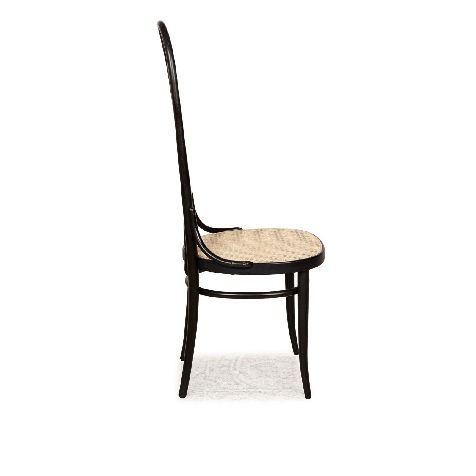 Chaise en bois Thonet No. 207 R, café, brun et noir photo vintage