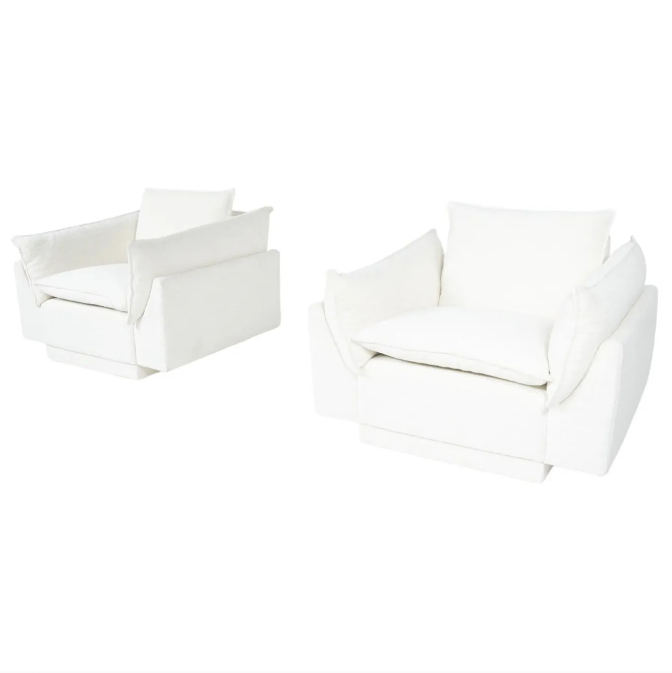 Pair Of Armchairs “Cado” By Gunnar Gravesen And David Lewis Divano, Italy, 1970