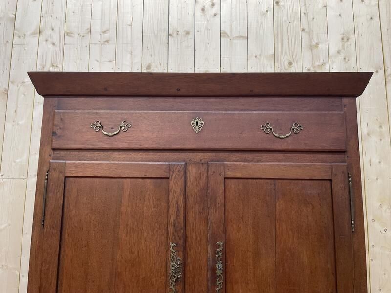 Armoire Basse En Chêne Massif, 1800s photo furniture