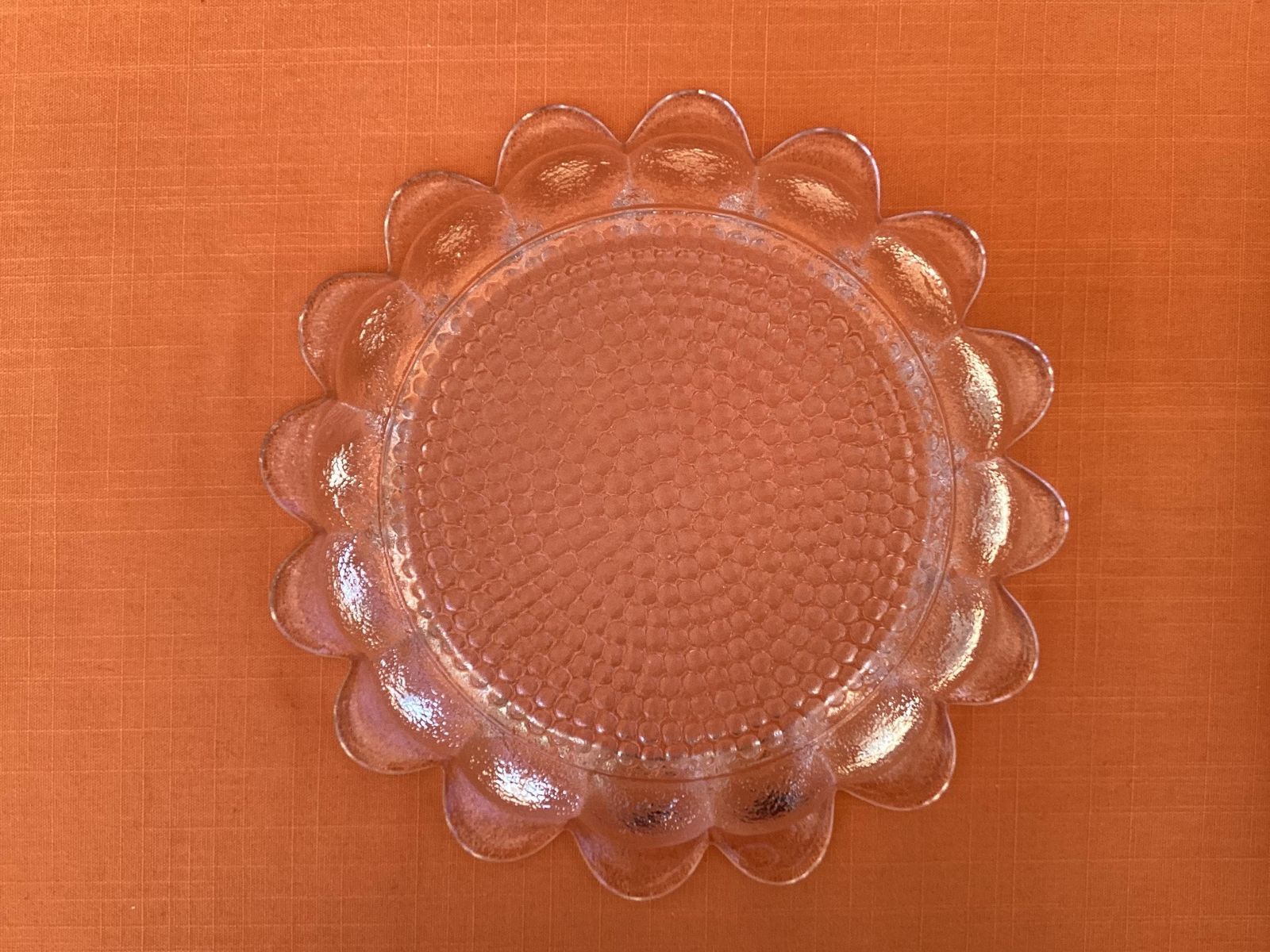 Dartington Daisy Shallow Fruit Bowl 10.25” Diameter In Original Box, Frank Thrower Design, Dartington Crystal, Large Dartington Daisy Bowl photo vintage