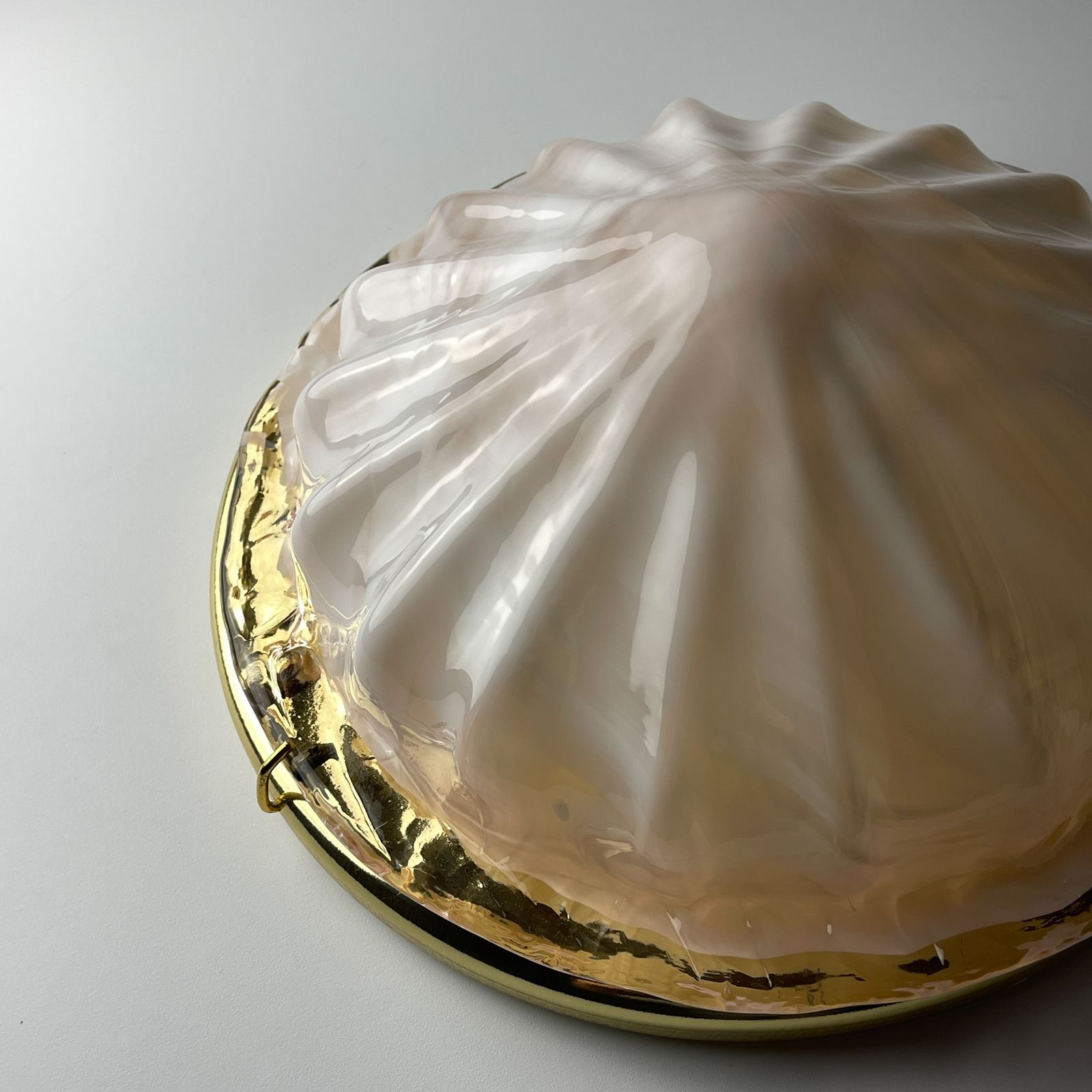 Lighting Vintage Murano Ceiling Lamp By "La Murrina", Italy 1980s photo
