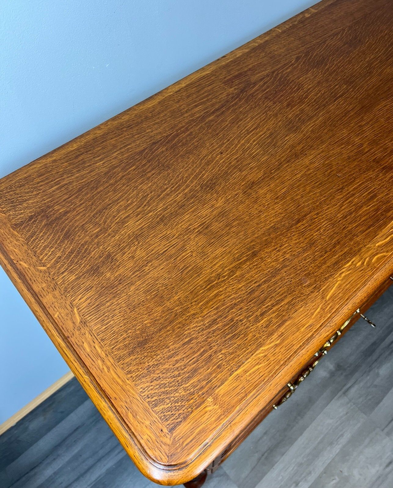Vintage French Oak Chest Of Drawers Tallboy Louis XV Style Cabinet  – Lot 3770 photo vintage