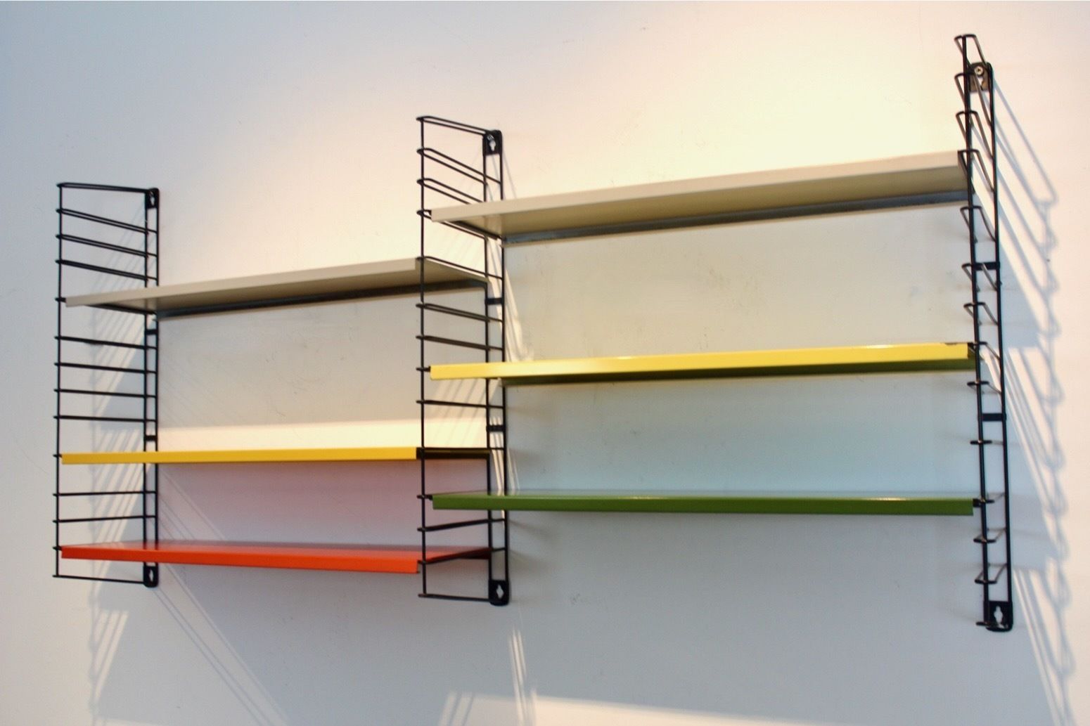 Tomado Holland Original Industrial Metal Multicolored Modular Wall Unit